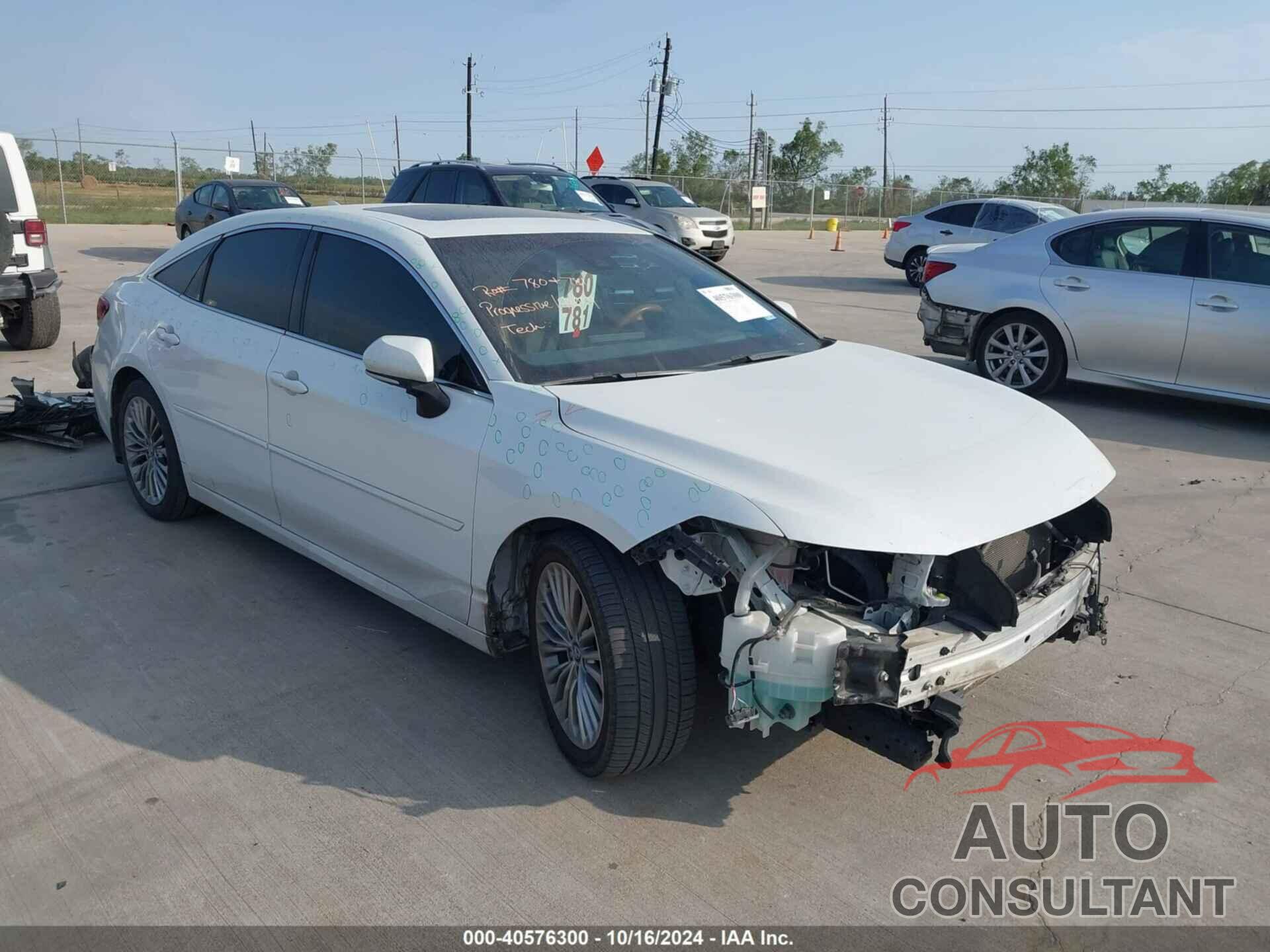 TOYOTA AVALON 2020 - 4T1DZ1FB3LU042077