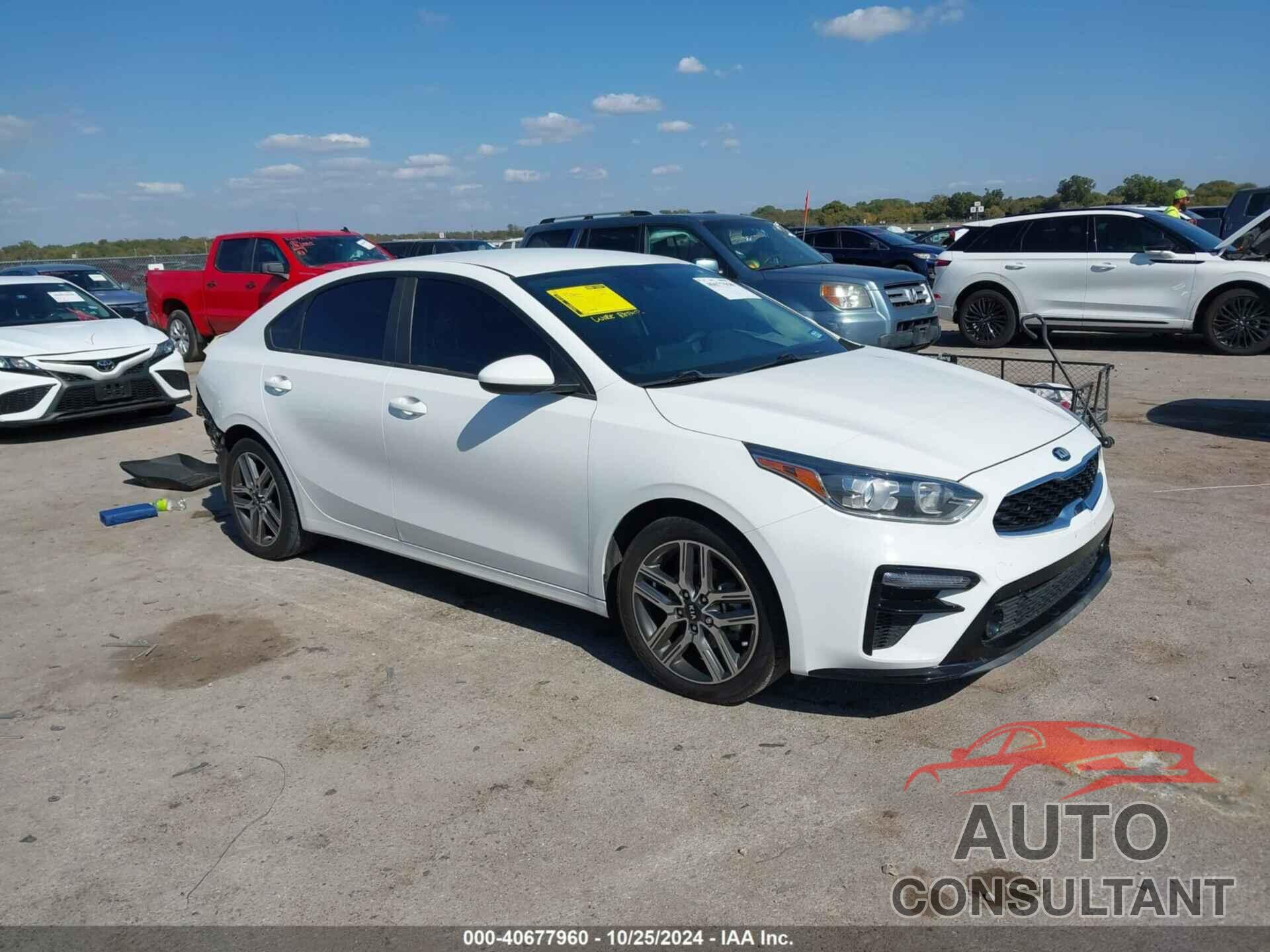 KIA FORTE 2019 - 3KPF34AD2KE105160