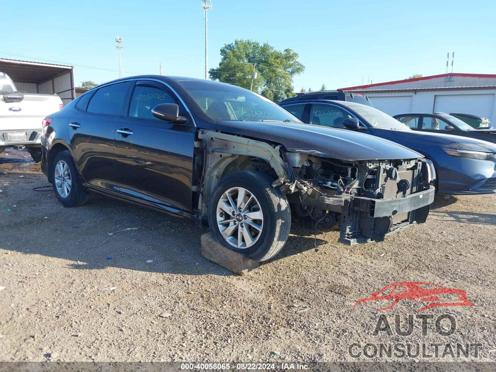 KIA OPTIMA 2018 - KNAGT4L38J5235539