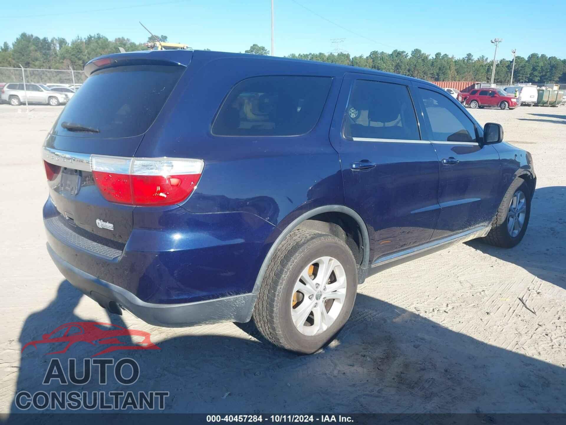 DODGE DURANGO 2012 - 1C4RDHAG1CC278575