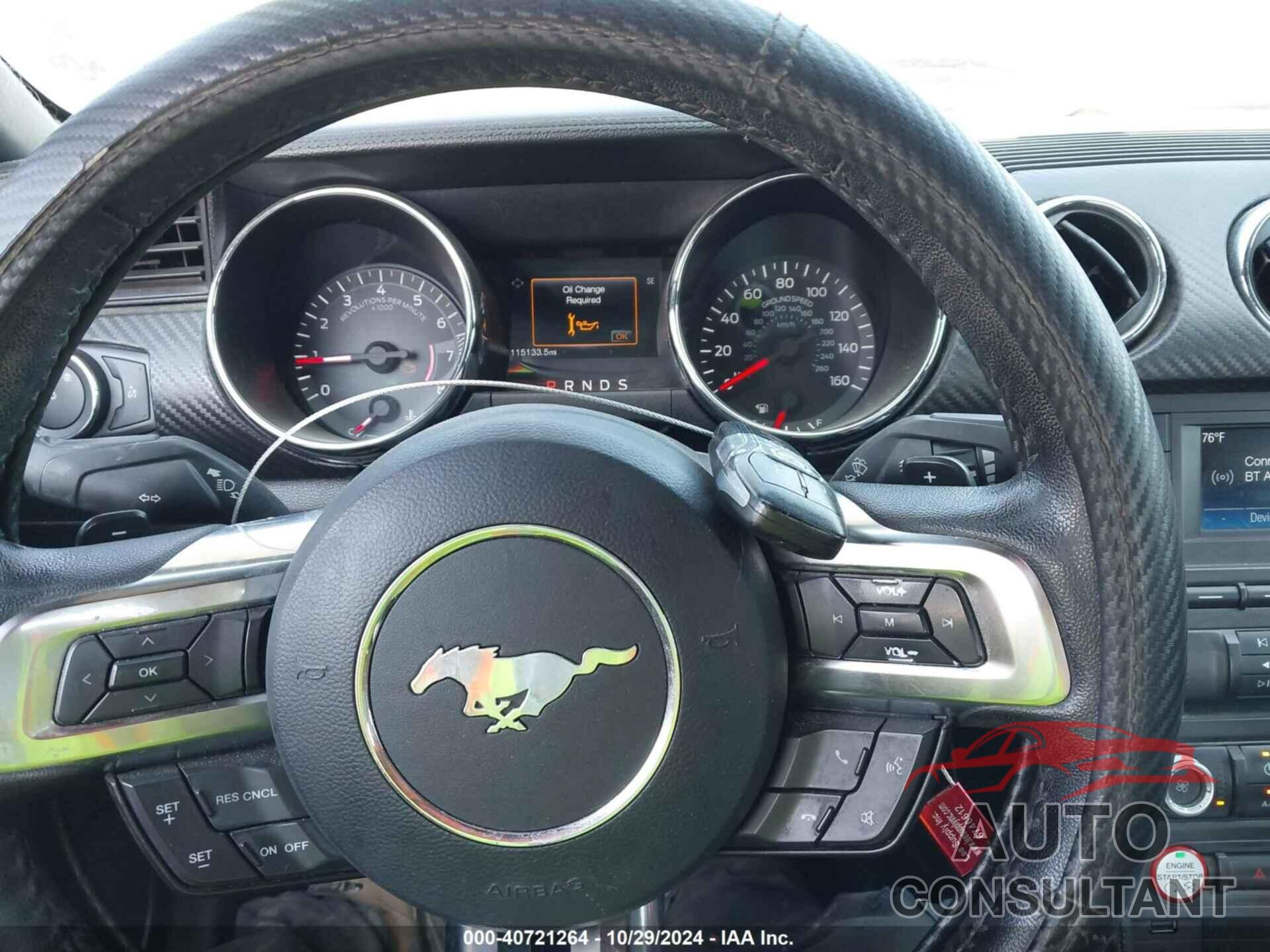 FORD MUSTANG 2017 - 1FA6P8AM5H5234600