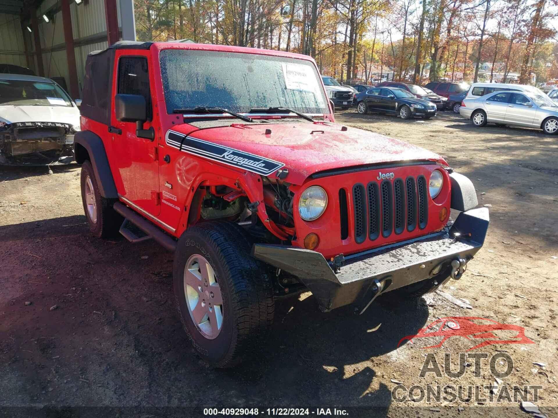 JEEP WRANGLER 2012 - 1C4AJWAG0CL201643