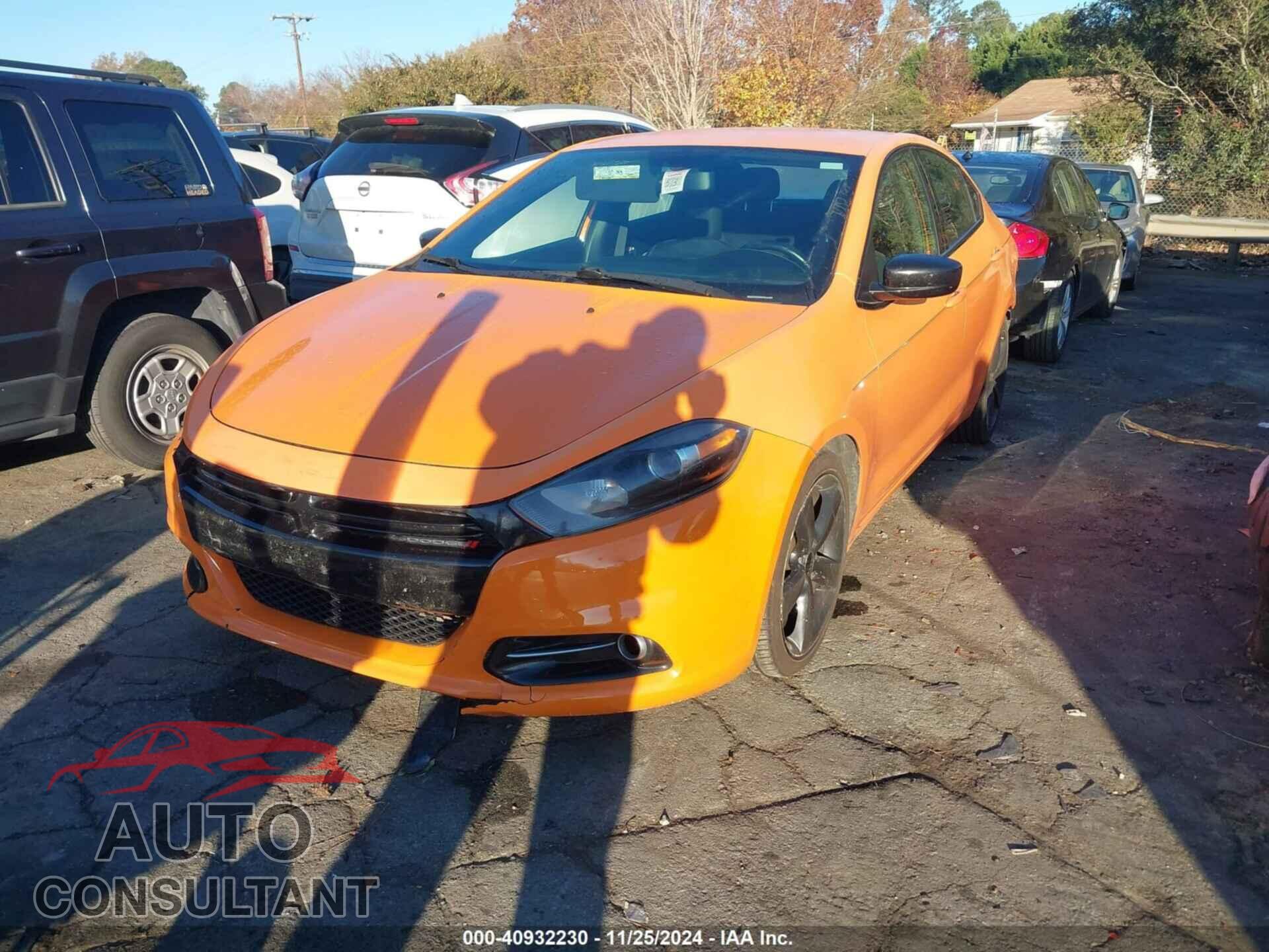 DODGE DART 2014 - 1C3CDFBB4ED791804