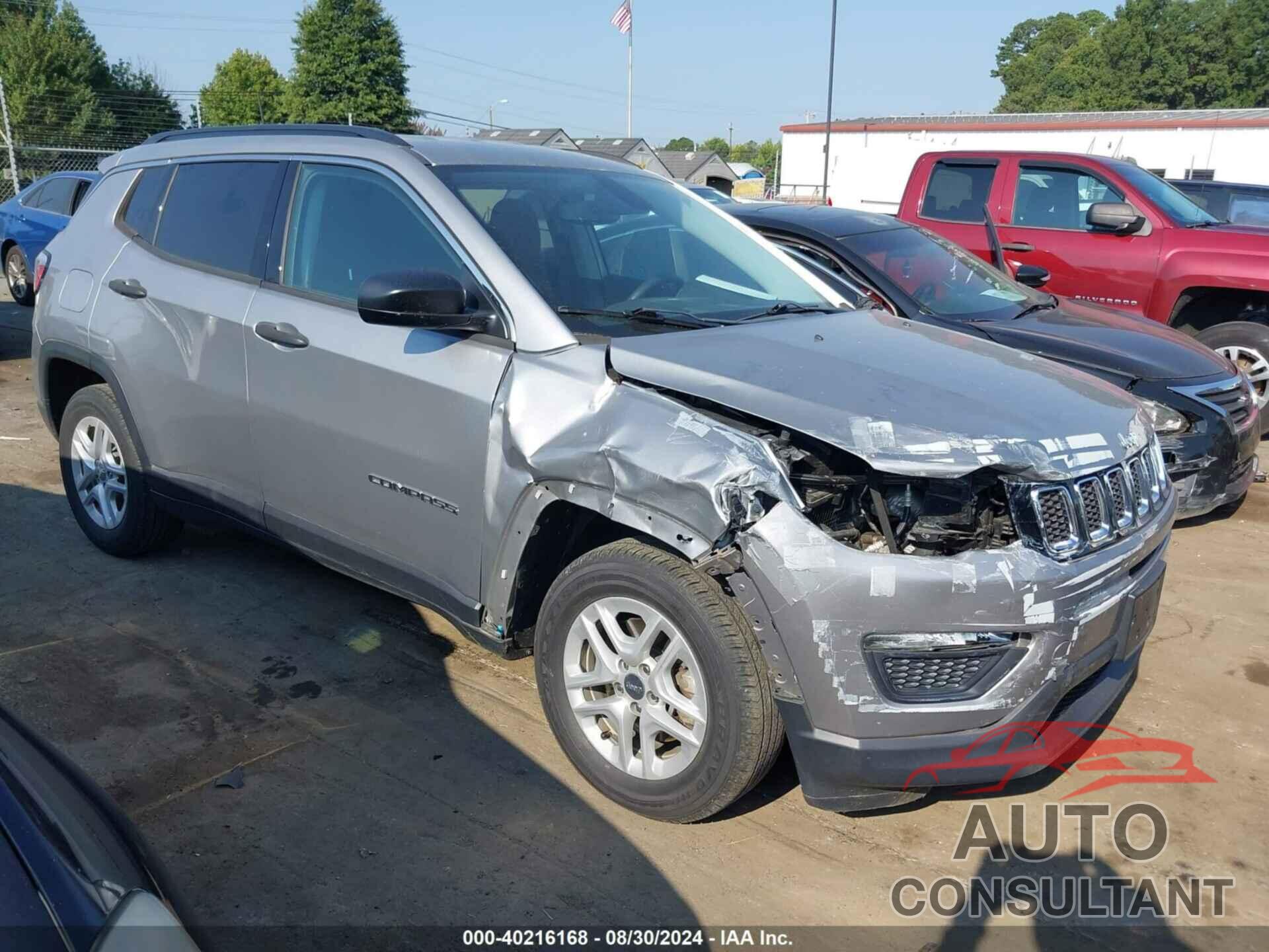 JEEP COMPASS 2019 - 3C4NJCAB5KT835182