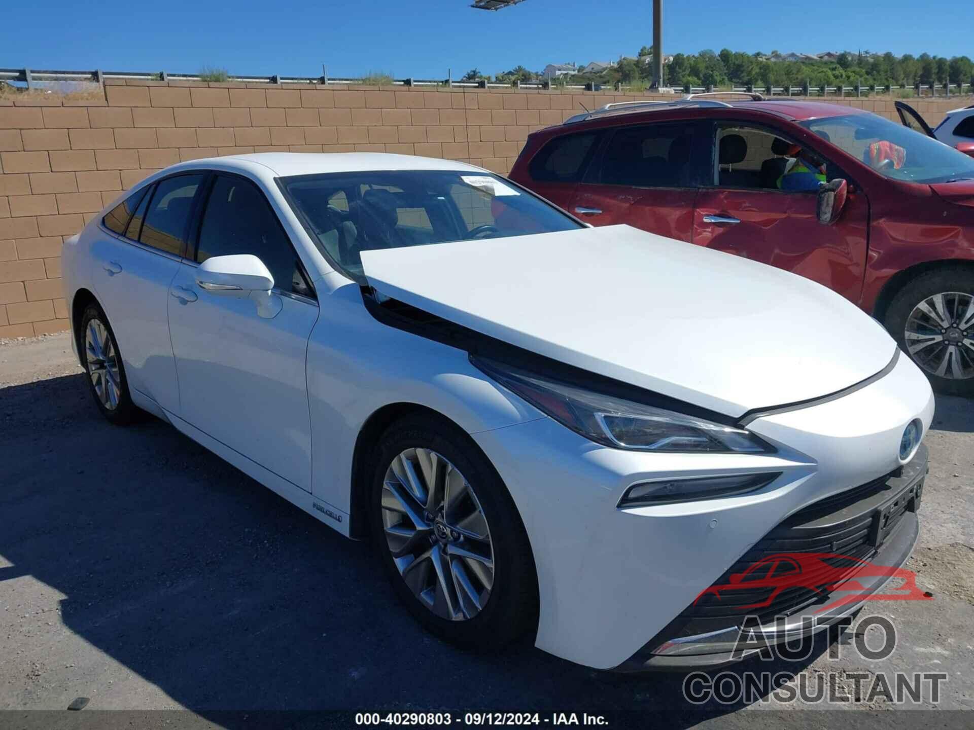 TOYOTA MIRAI 2021 - JTDAAAAA3MA003294