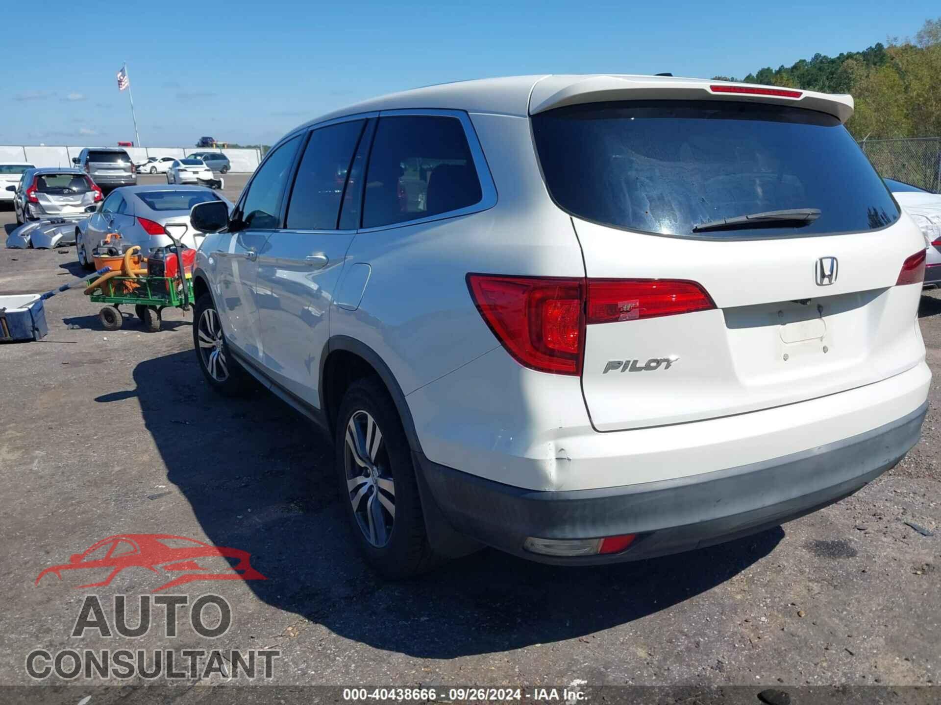 HONDA PILOT 2017 - 5FNYF5H56HB036027