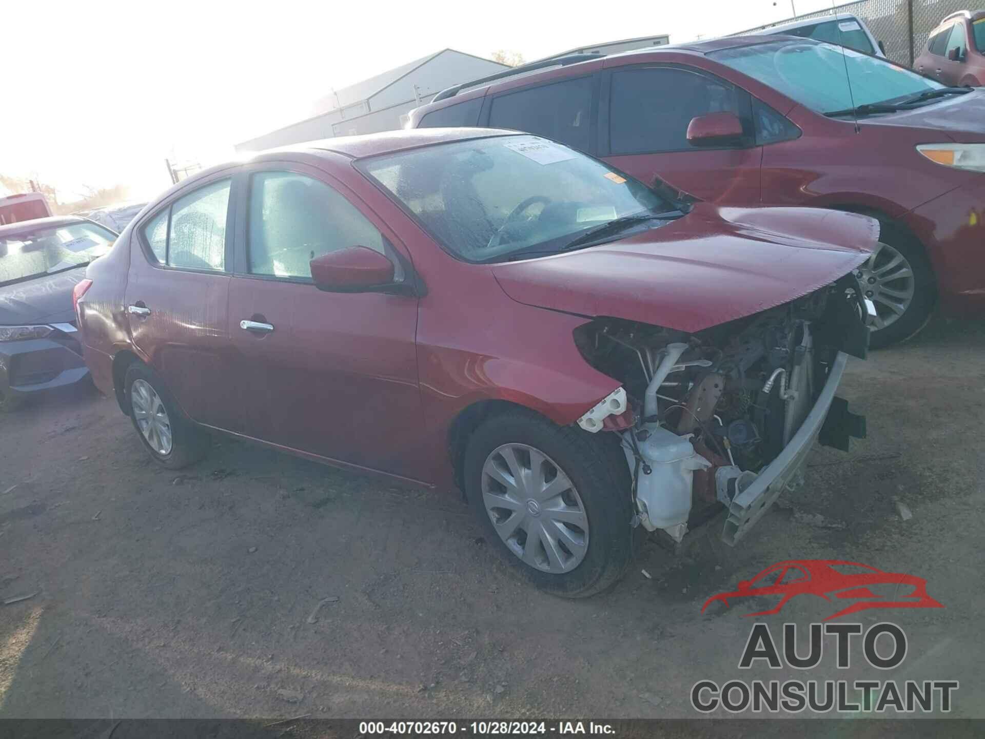 NISSAN VERSA 2019 - 3N1CN7AP2KL846951