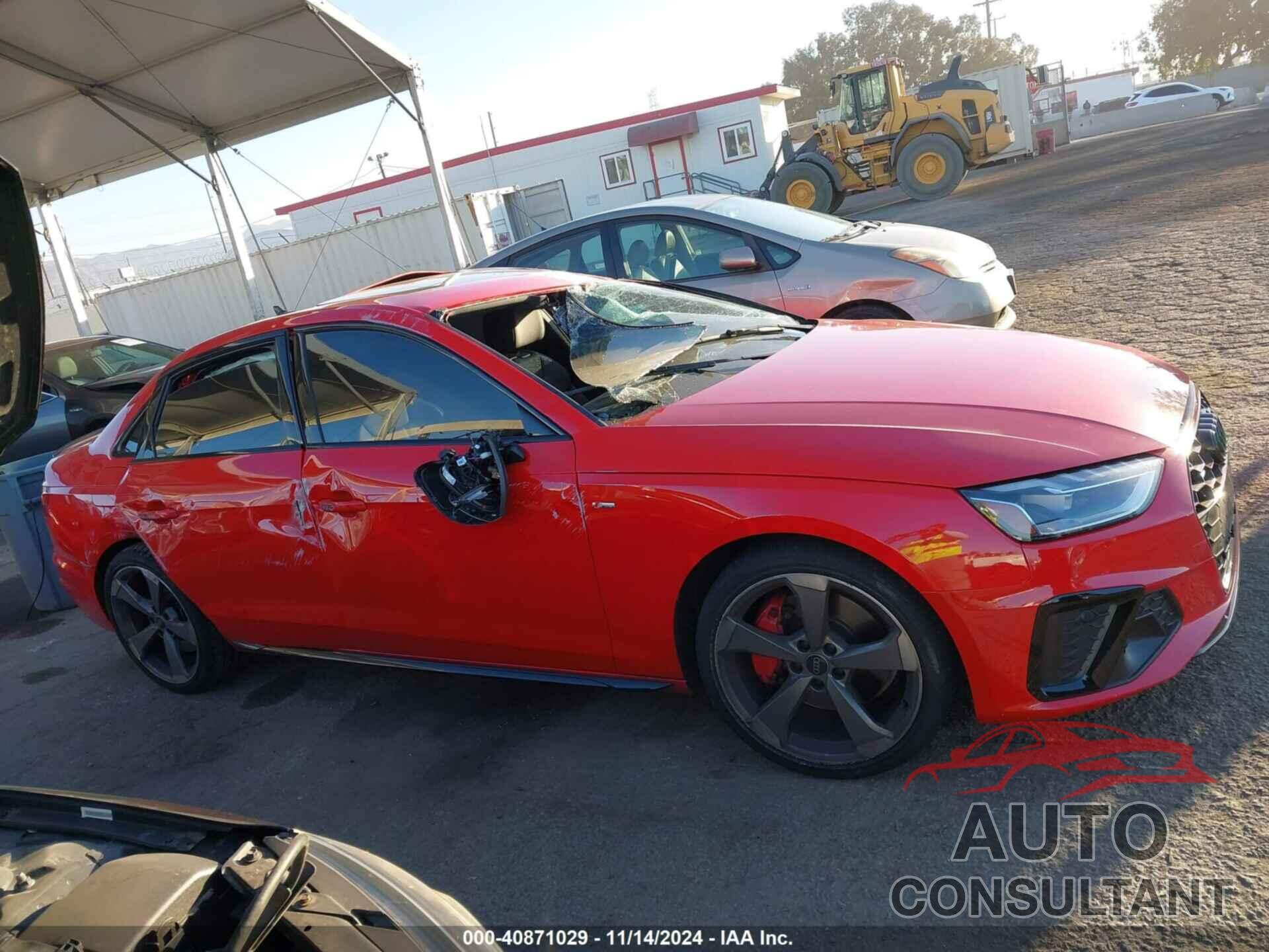 AUDI A4 2024 - WAUEAAF40RN005277