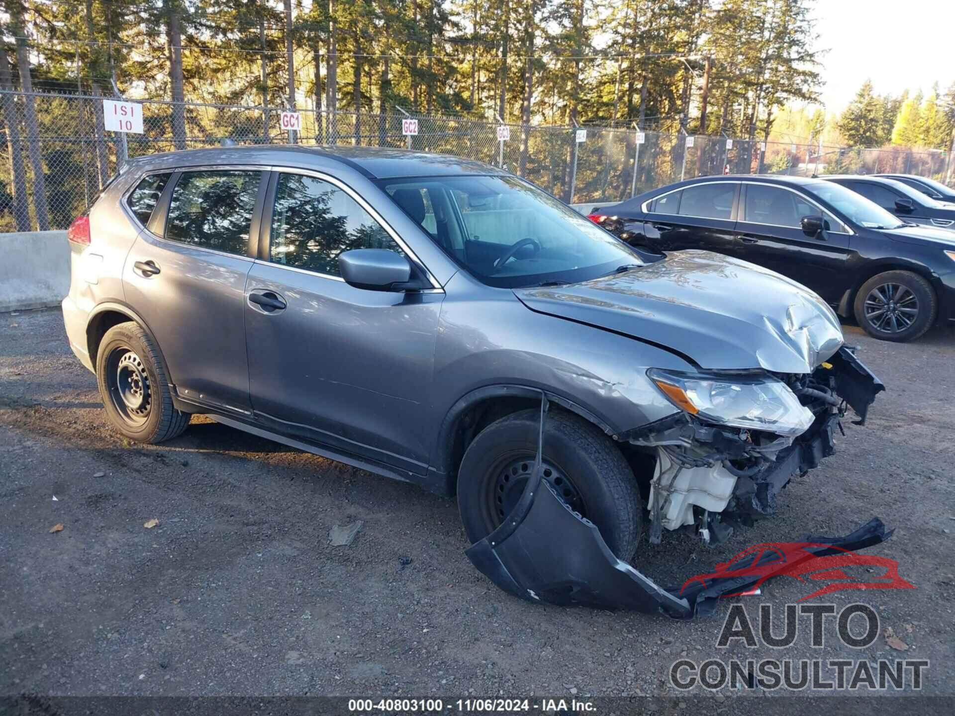 NISSAN ROGUE 2017 - KNMAT2MT8HP549248