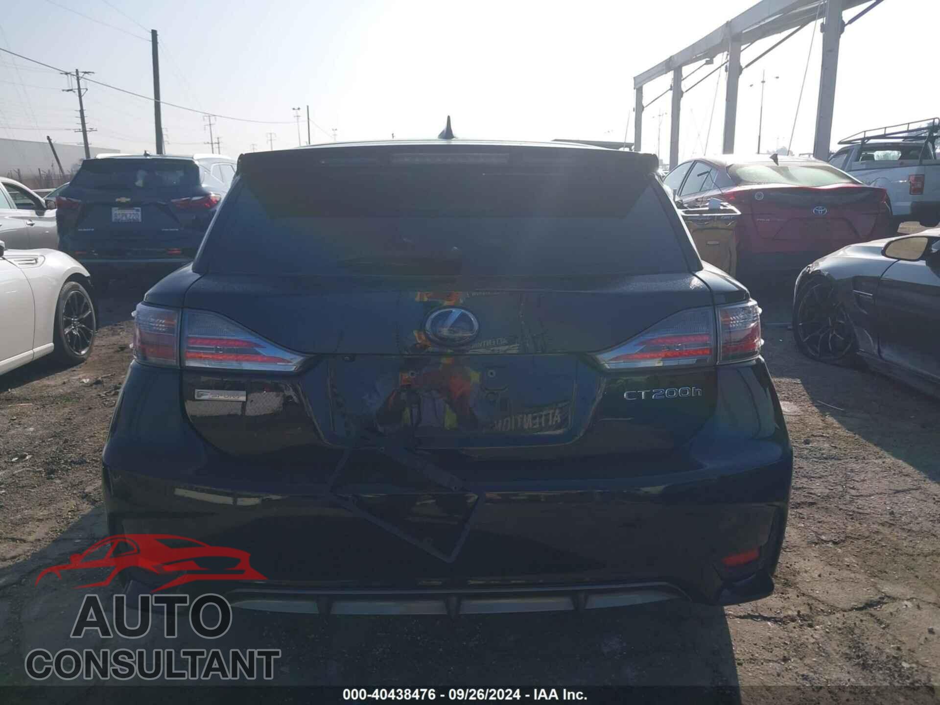 LEXUS CT 2017 - JTHKD5BH6H2286755