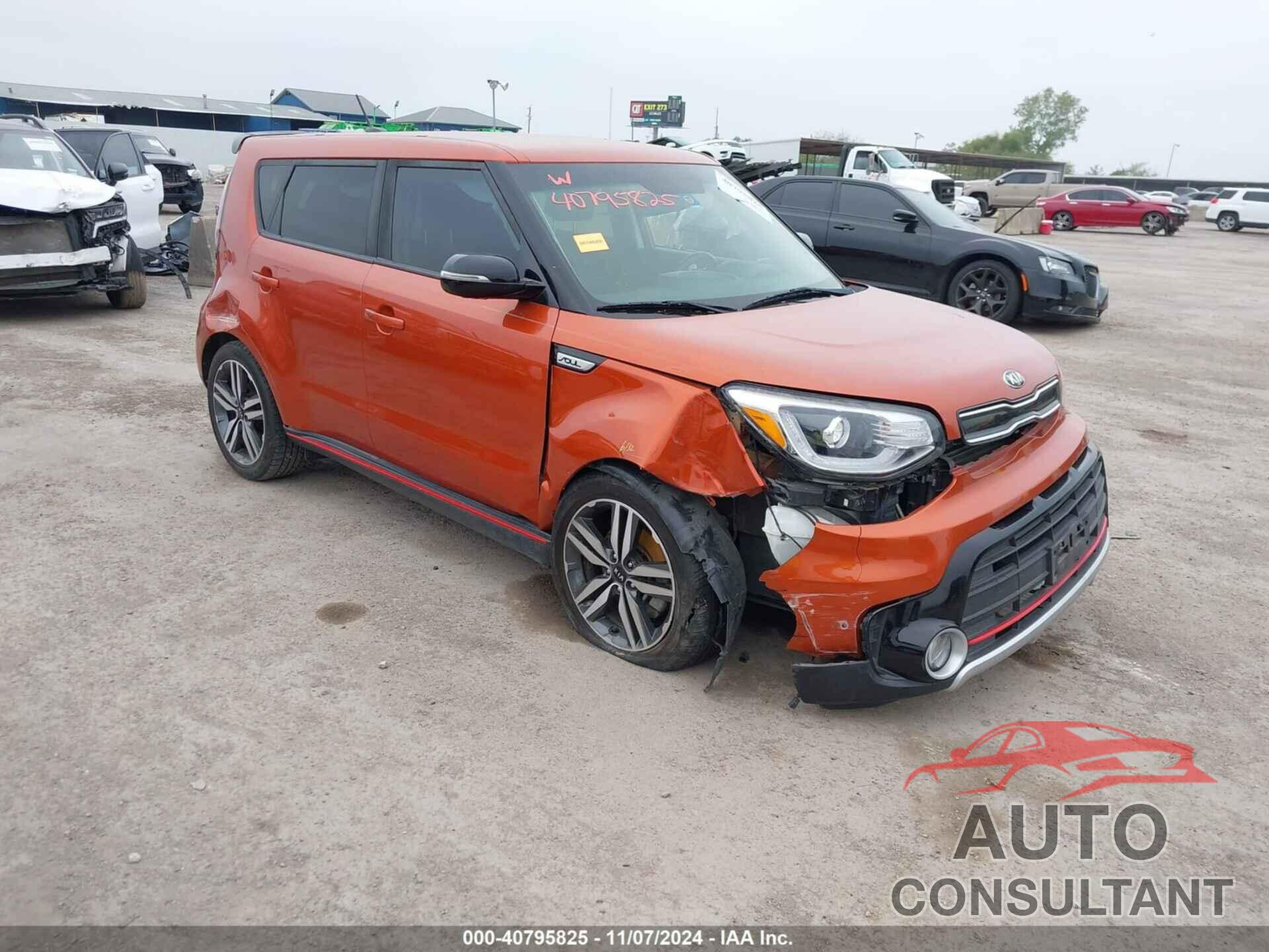 KIA SOUL 2018 - KNDJX3AA9J7586215