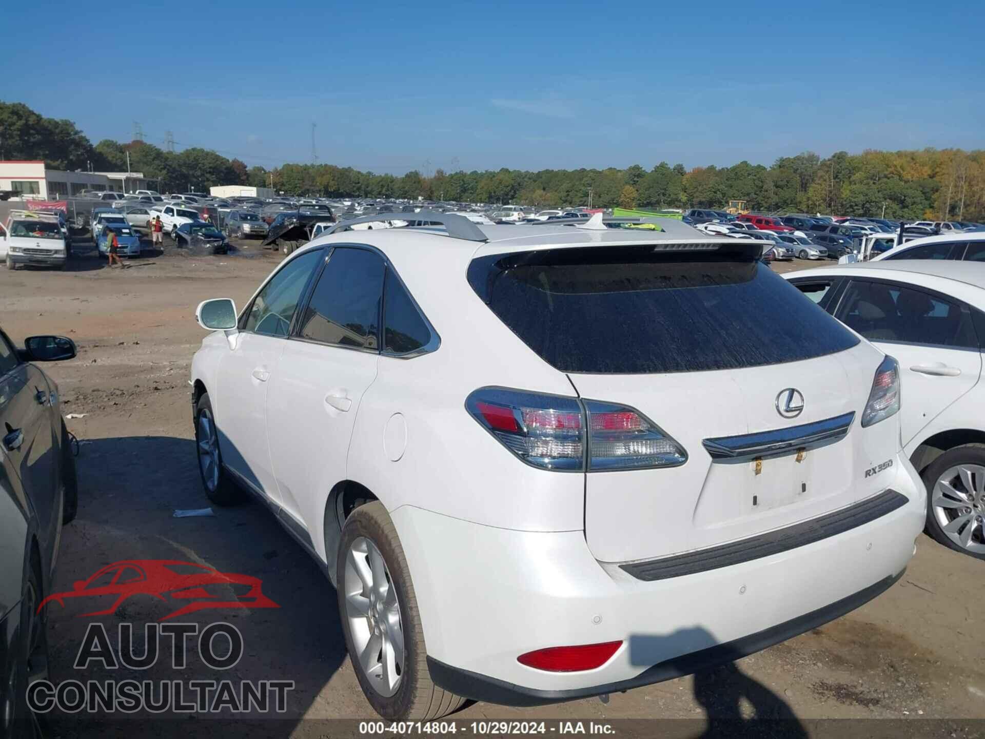 LEXUS RX 350 2011 - 2T2ZK1BA2BC044017