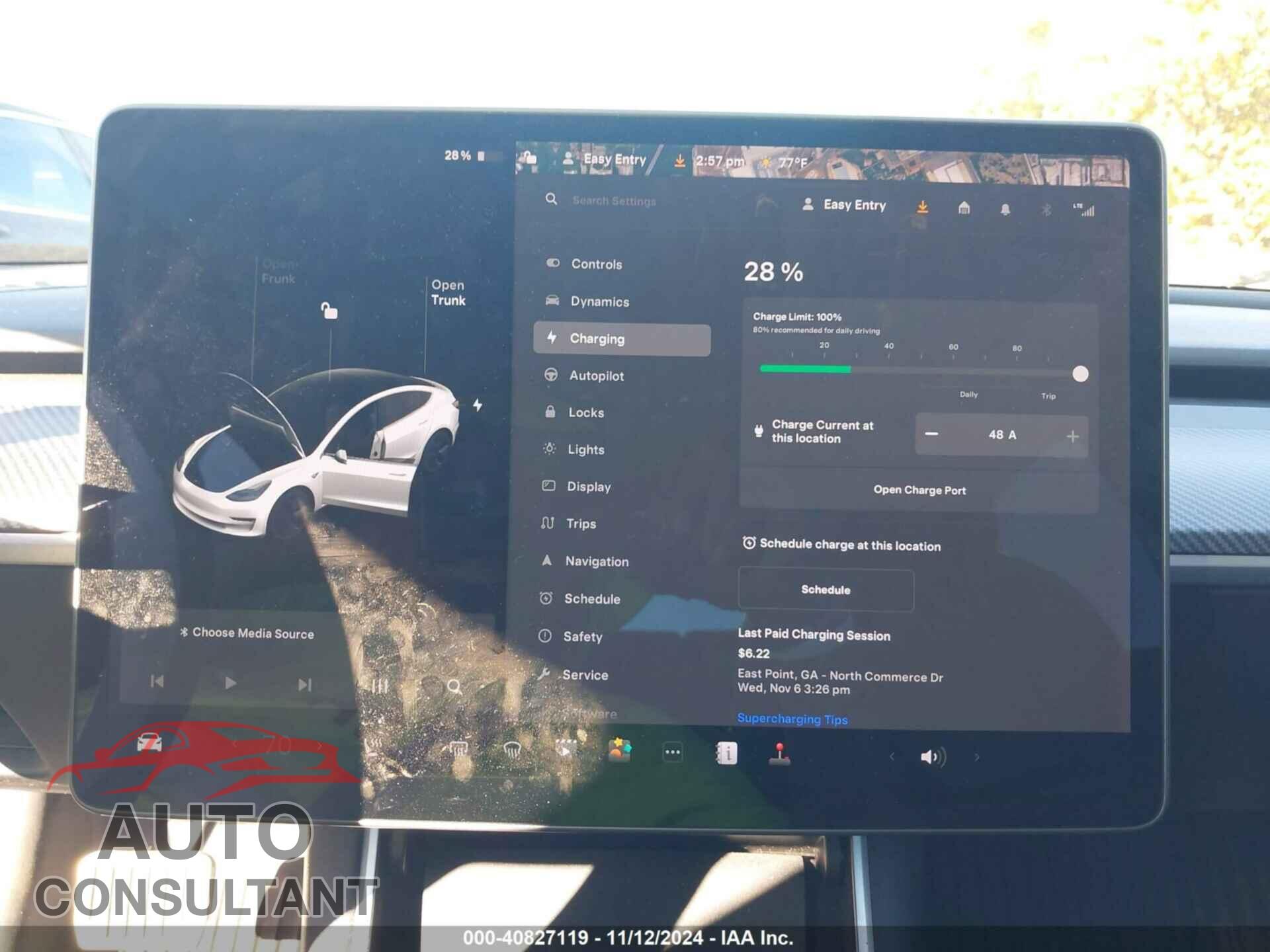 TESLA MODEL 3 2020 - 5YJ3E1EB3LF790558