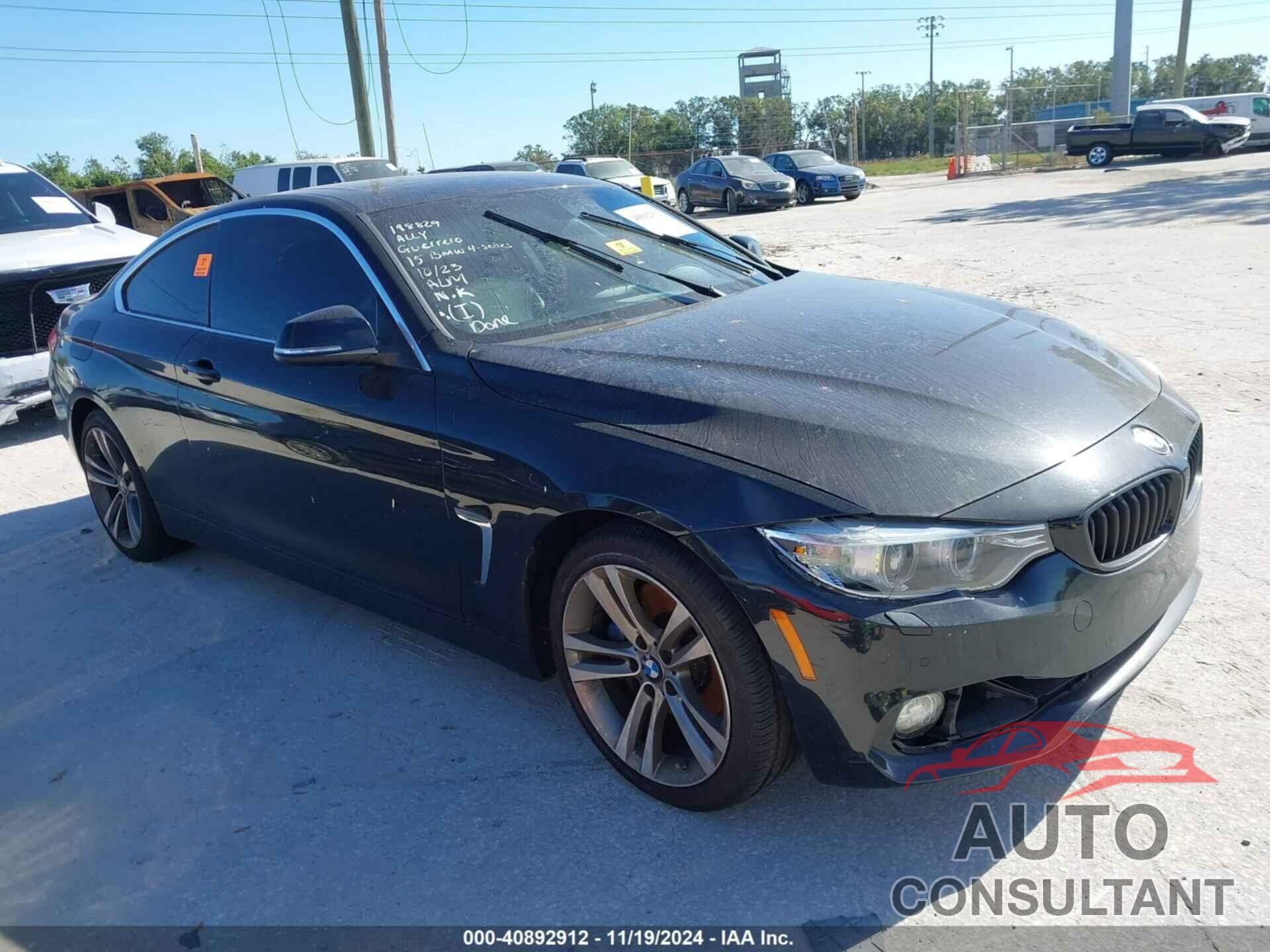 BMW 428I 2015 - WBA3N5C55FK198829