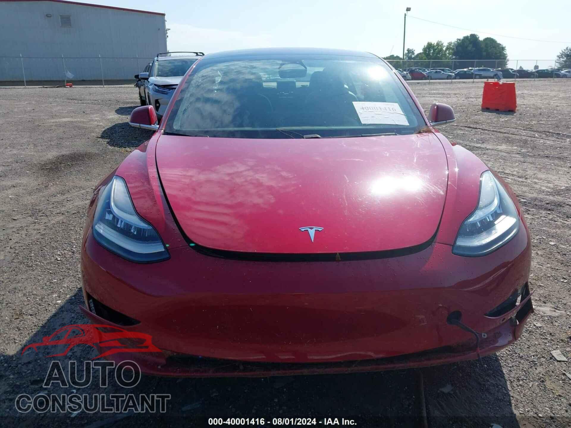 TESLA MODEL 3 2018 - 5YJ3E1EA8JF003592