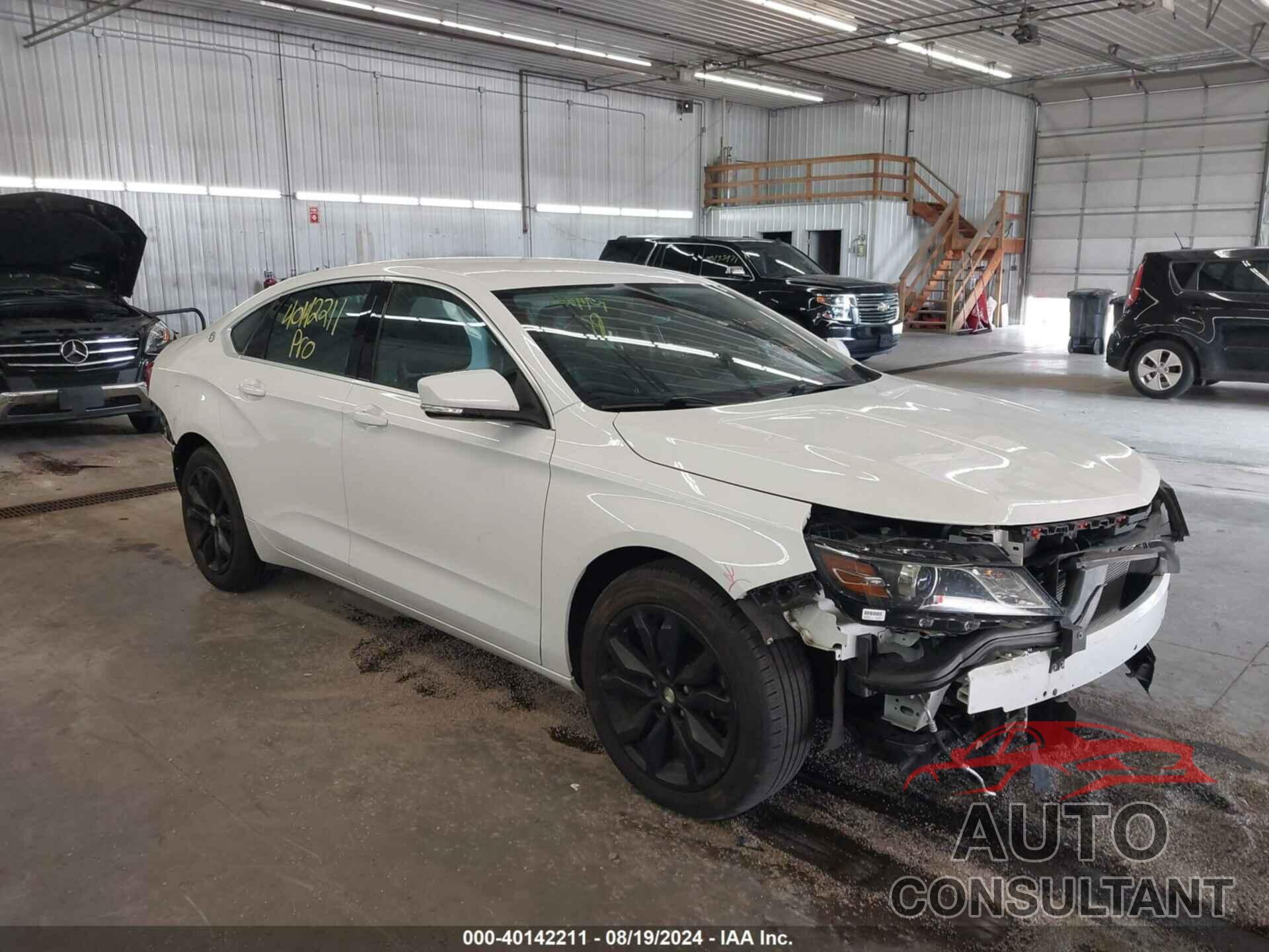 CHEVROLET IMPALA 2016 - 2G1105SA9G9187724