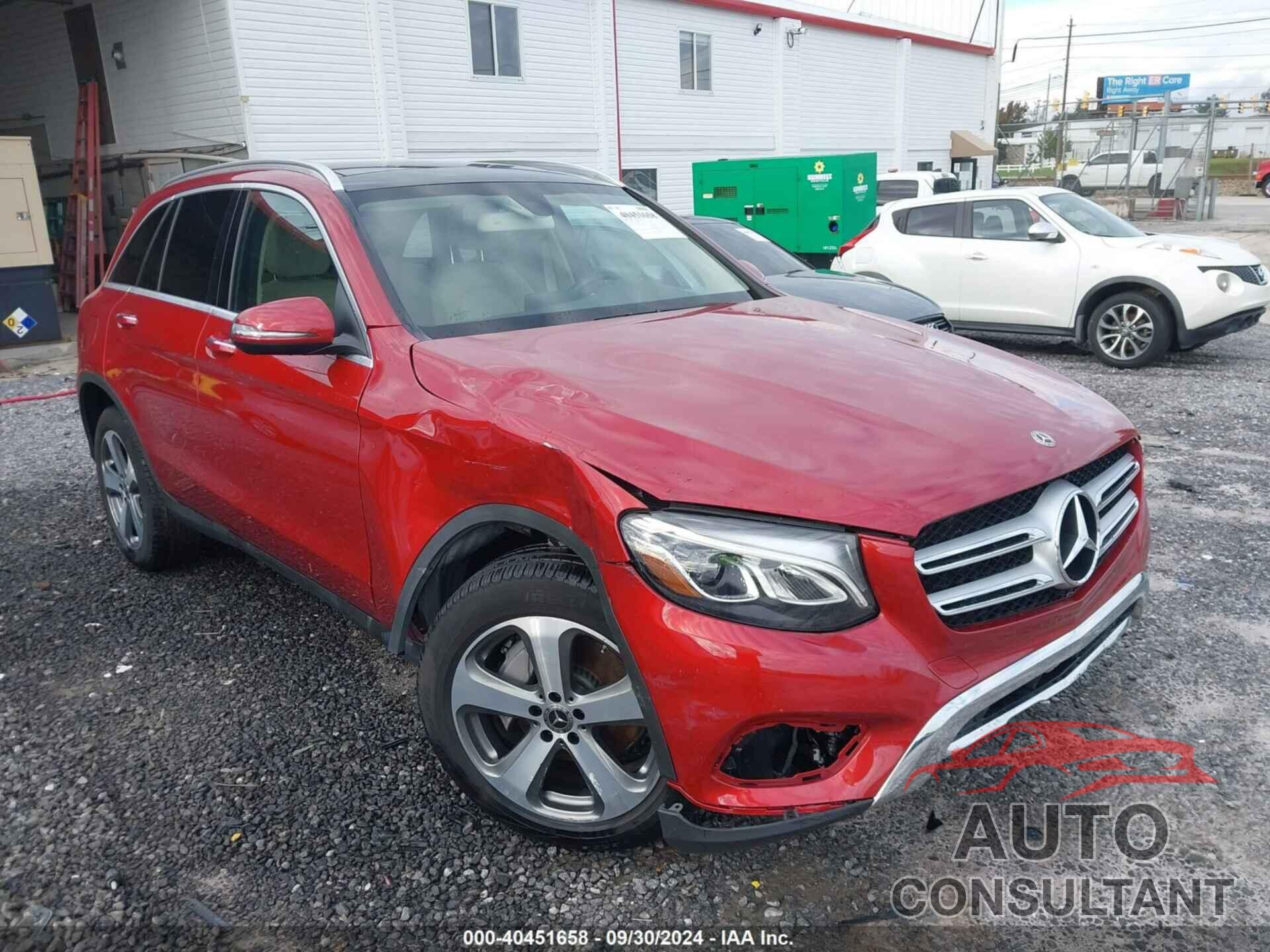 MERCEDES-BENZ GLC 300 2019 - WDC0G4JB4KV146114