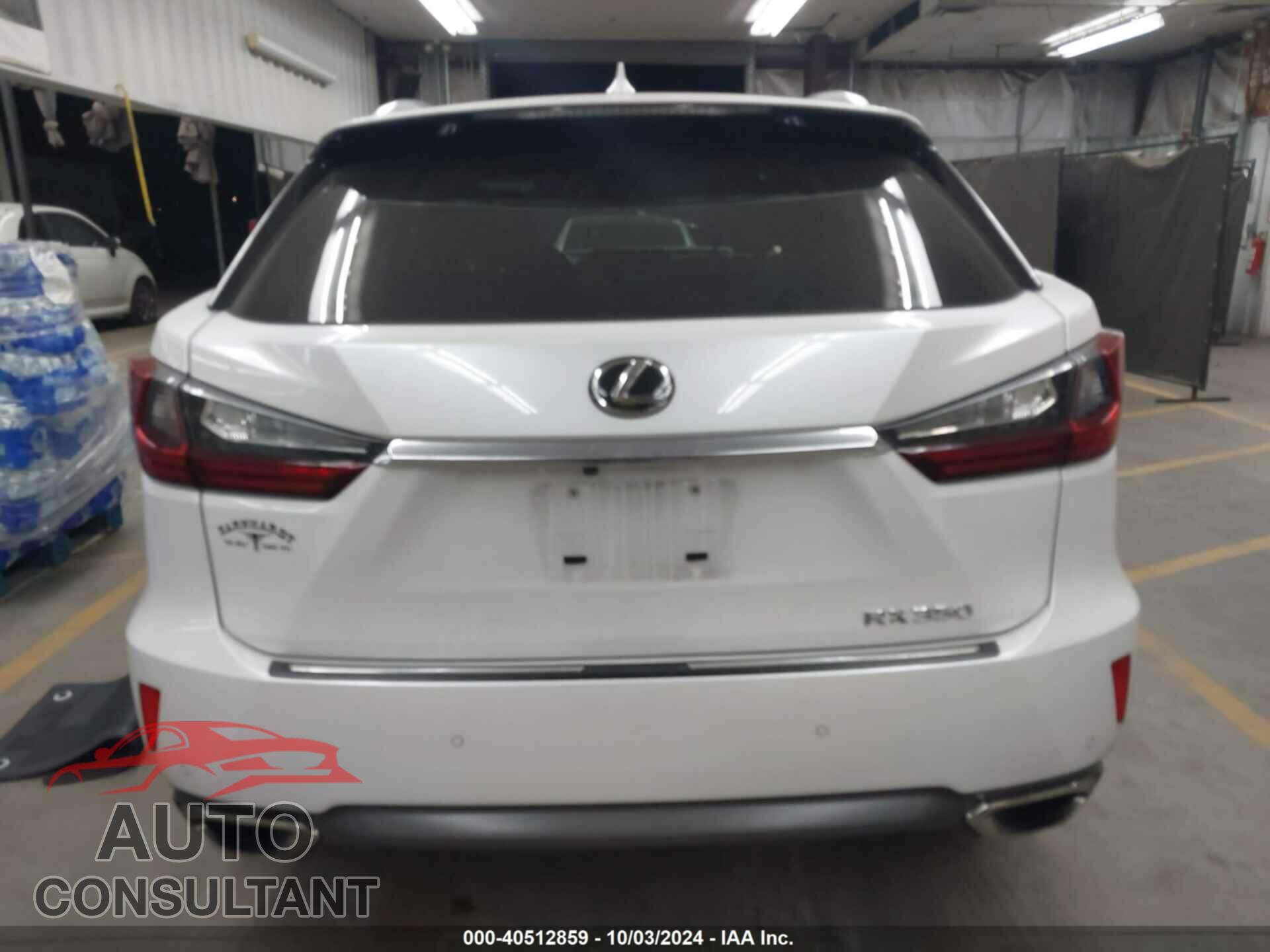 LEXUS RX 2017 - 2T2ZZMCA3HC060537