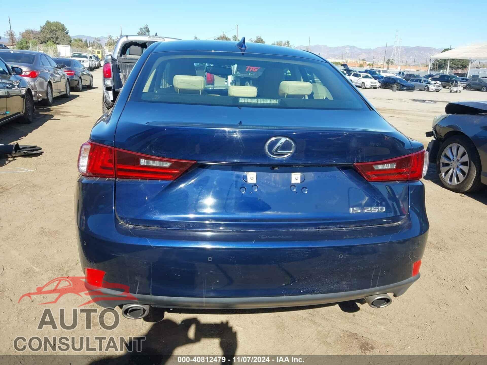 LEXUS IS 250 2014 - JTHBF1D22E5035804