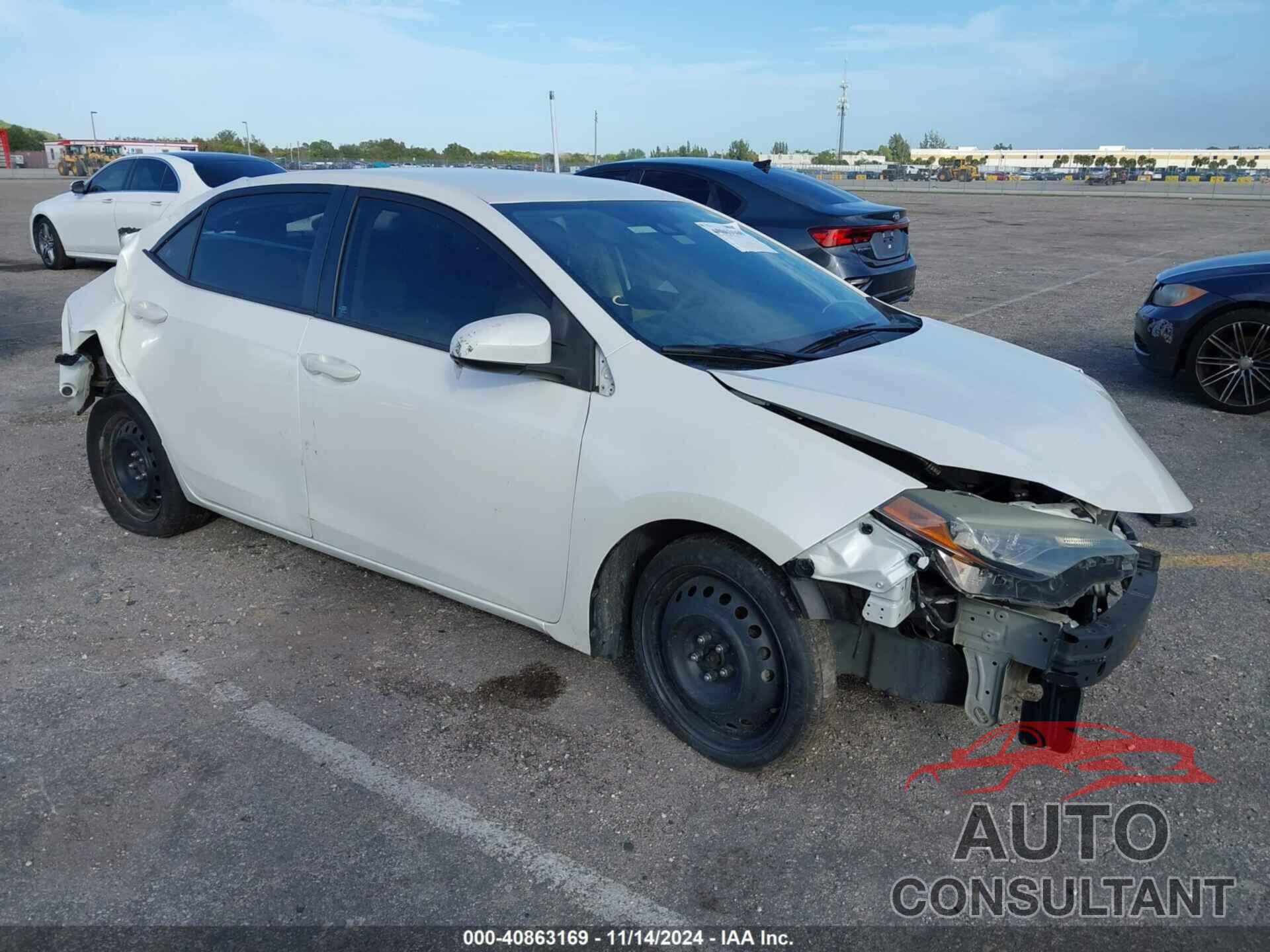 TOYOTA COROLLA 2017 - 5YFBURHE0HP701804