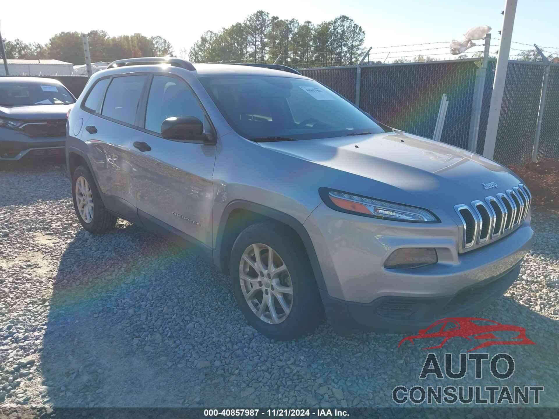 JEEP CHEROKEE 2016 - 1C4PJLAB3GW184516