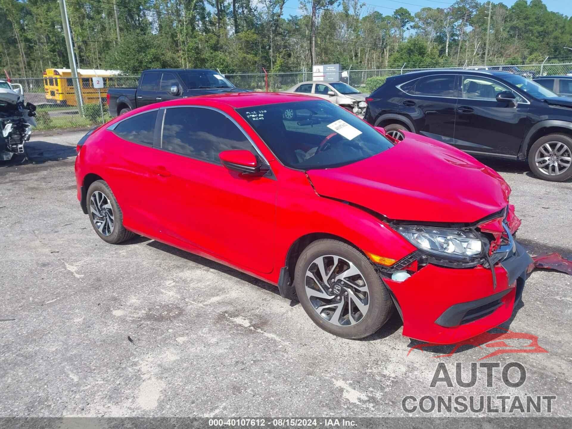 HONDA CIVIC 2016 - 2HGFC4B54GH310001