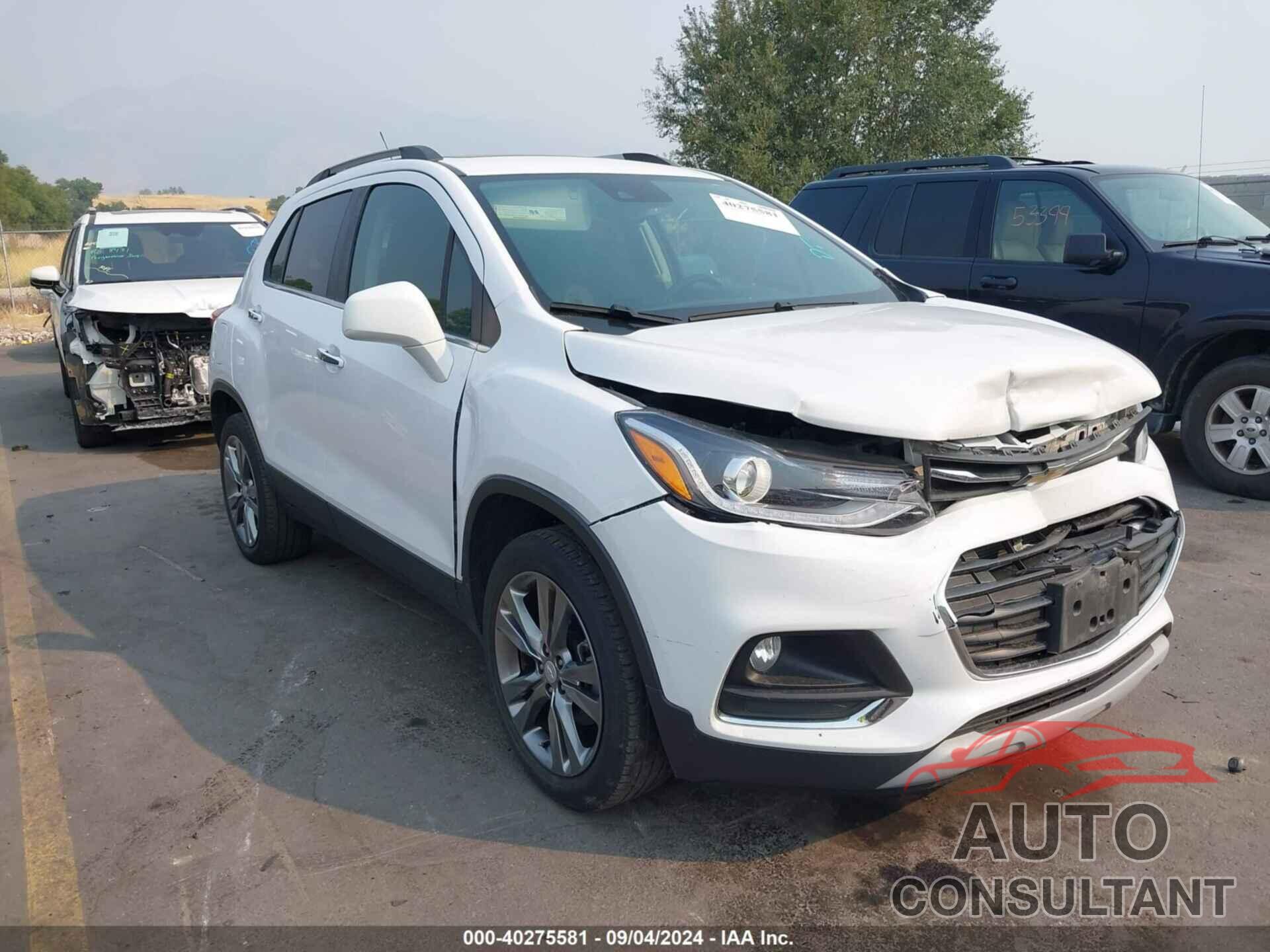 CHEVROLET TRAX 2018 - 3GNCJRSB2JL324298