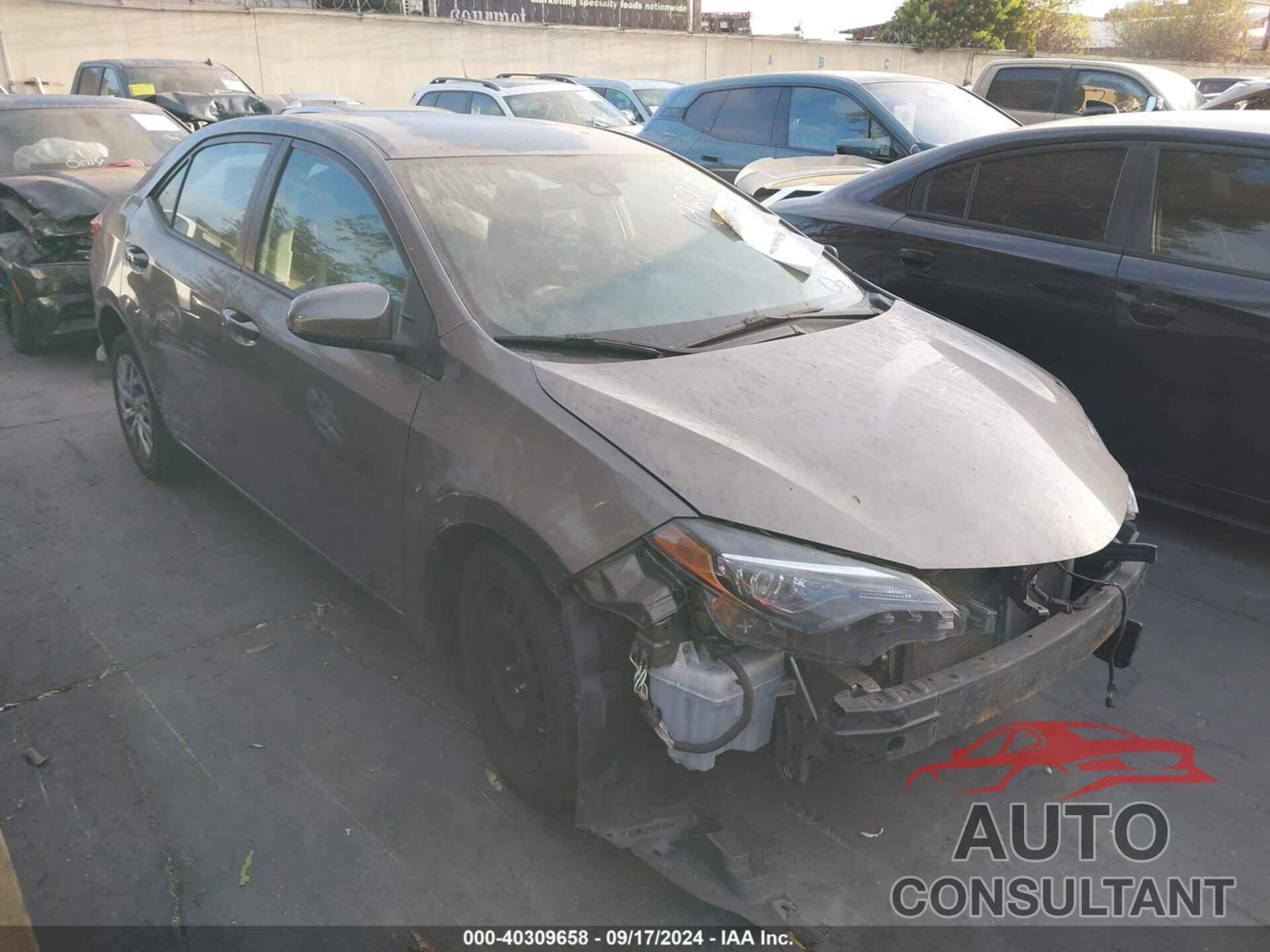 TOYOTA COROLLA 2017 - 2T1BURHE0HC941306