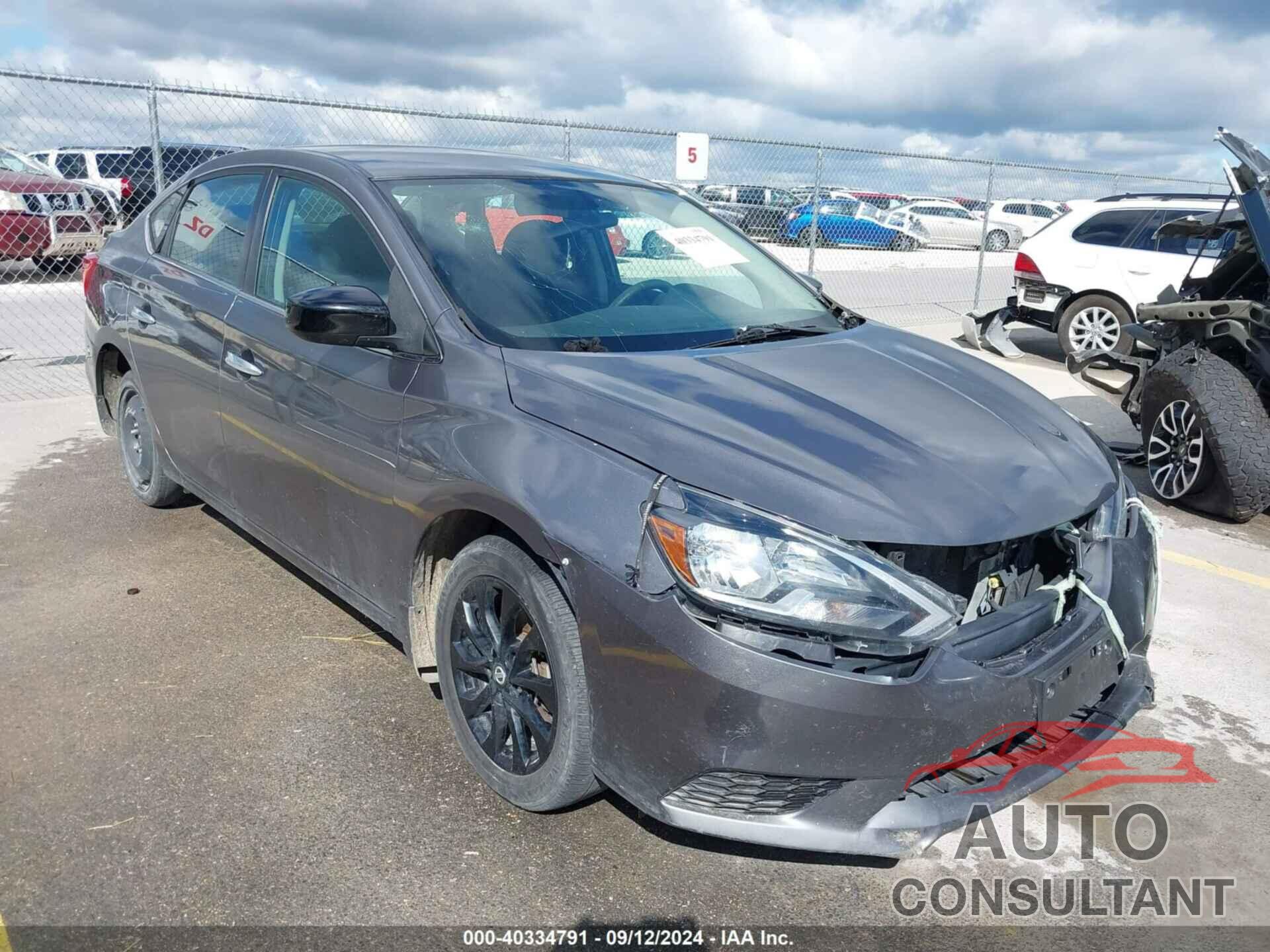 NISSAN SENTRA 2018 - 3N1AB7AP6JY318024