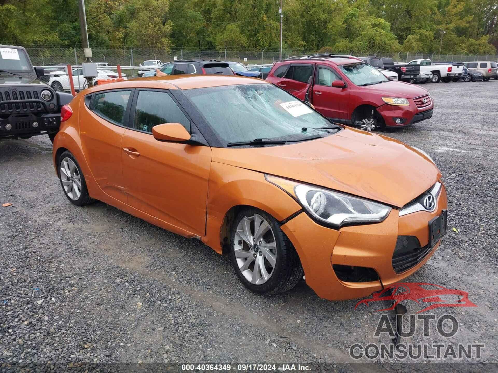 HYUNDAI VELOSTER 2016 - KMHTC6AD1GU257482