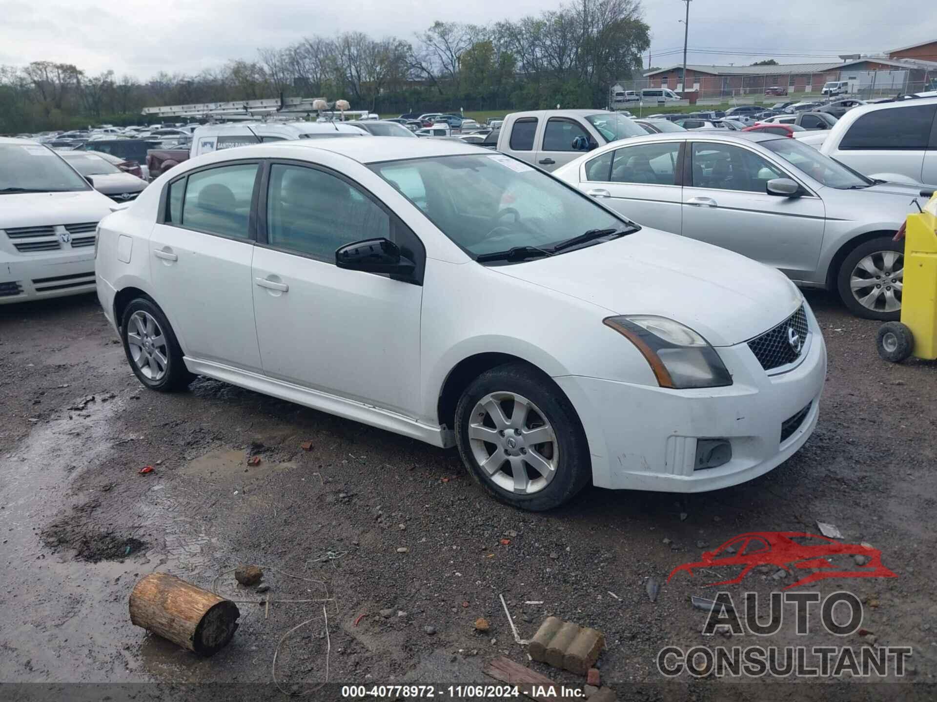 NISSAN SENTRA 2012 - 3N1AB6AP1CL637972