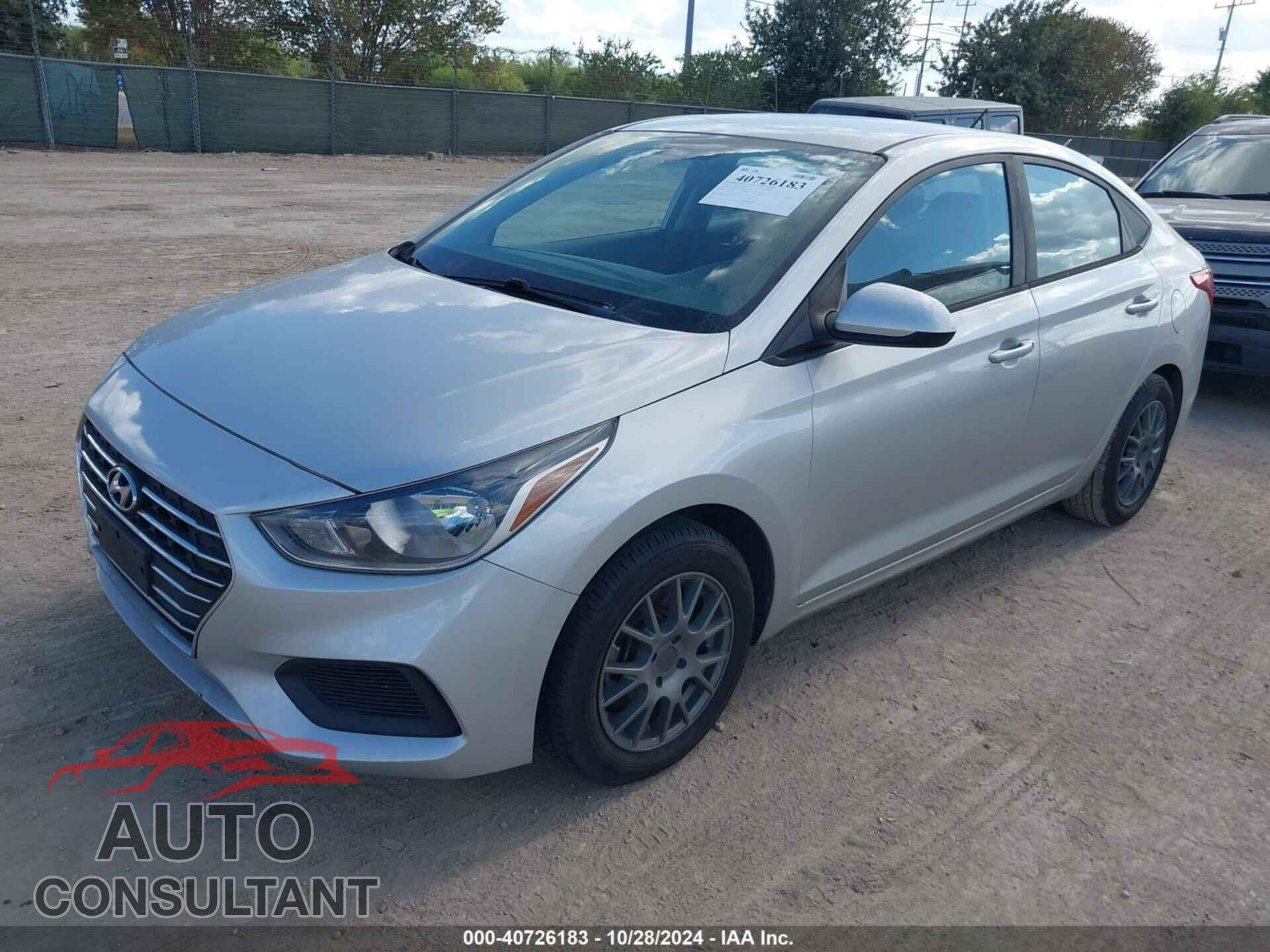HYUNDAI ACCENT 2019 - 3KPC24A31KE069734