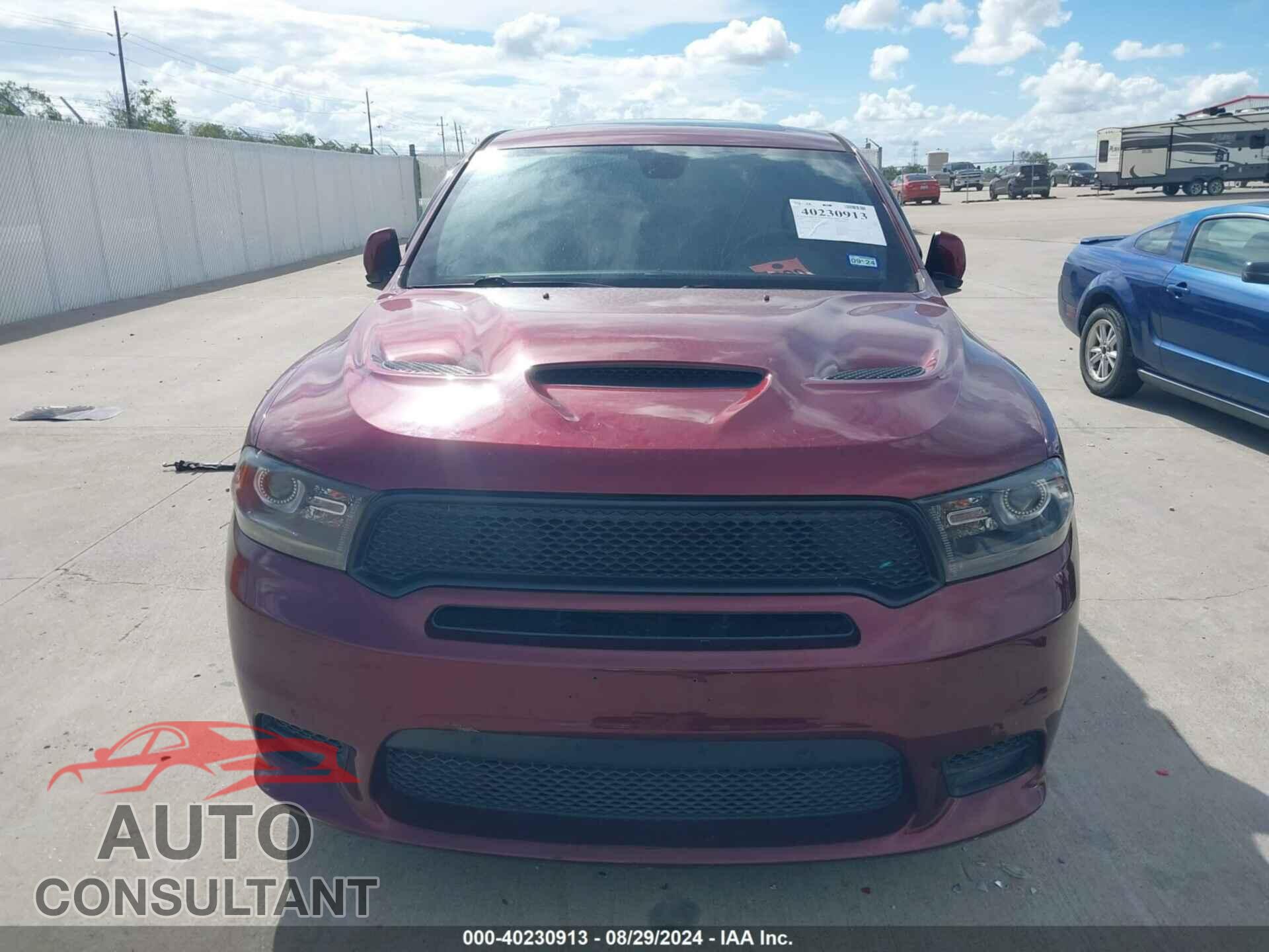 DODGE DURANGO 2019 - 1C4SDHCT0KC663314