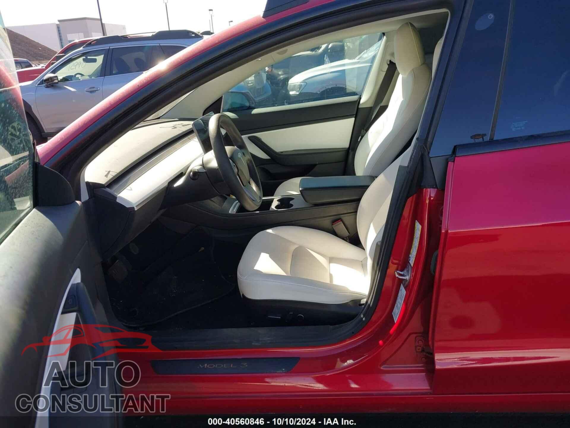 TESLA MODEL 3 2021 - 5YJ3E1EB1MF860107