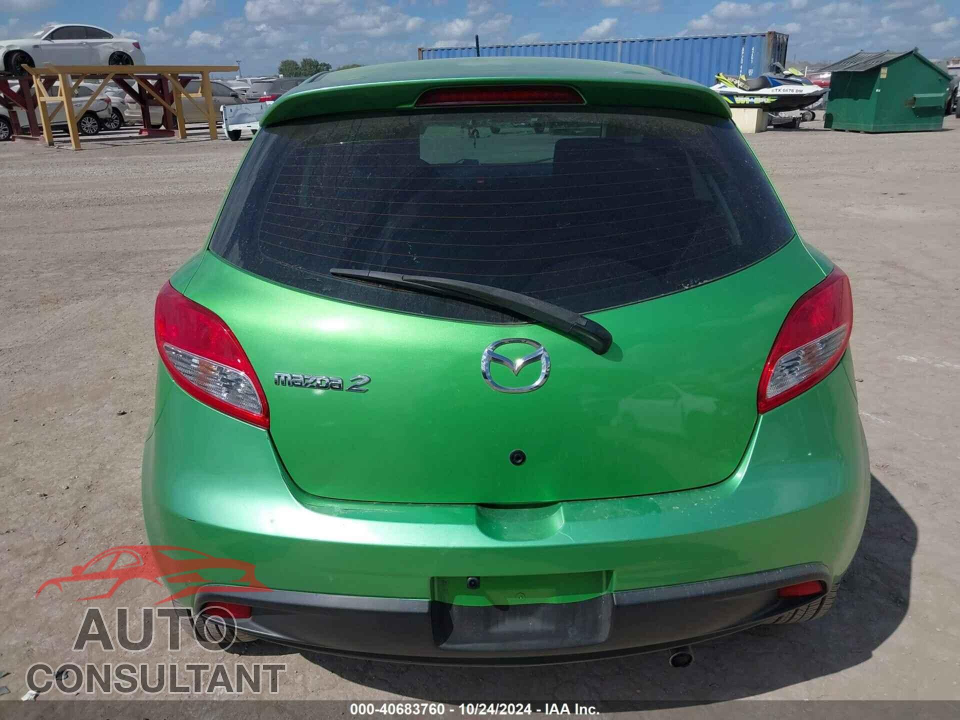 MAZDA MAZDA2 2012 - JM1DE1LY0C0148101