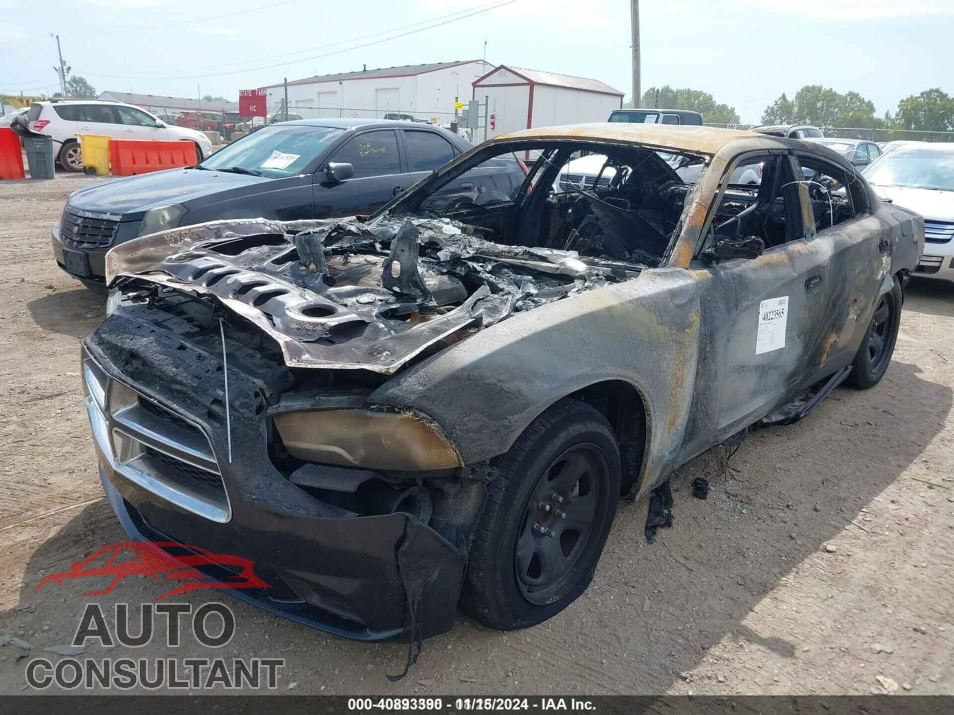 DODGE CHARGER 2012 - 2C3CDXBG5CH202275