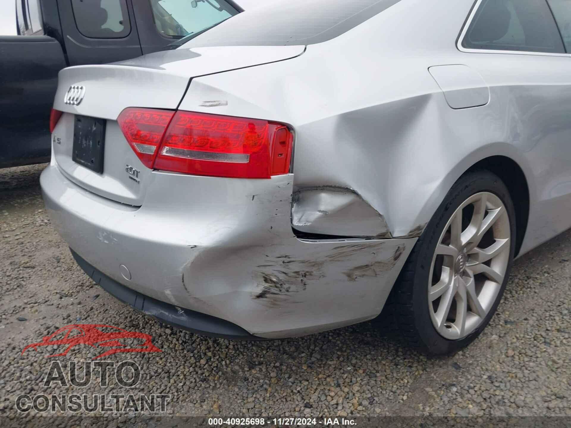 AUDI A5 2012 - WAULFAFR7CA000712