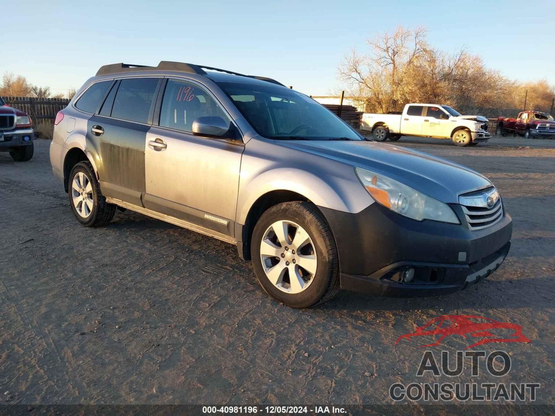 SUBARU OUTBACK 2010 - 4S4BRCFC1A3333420