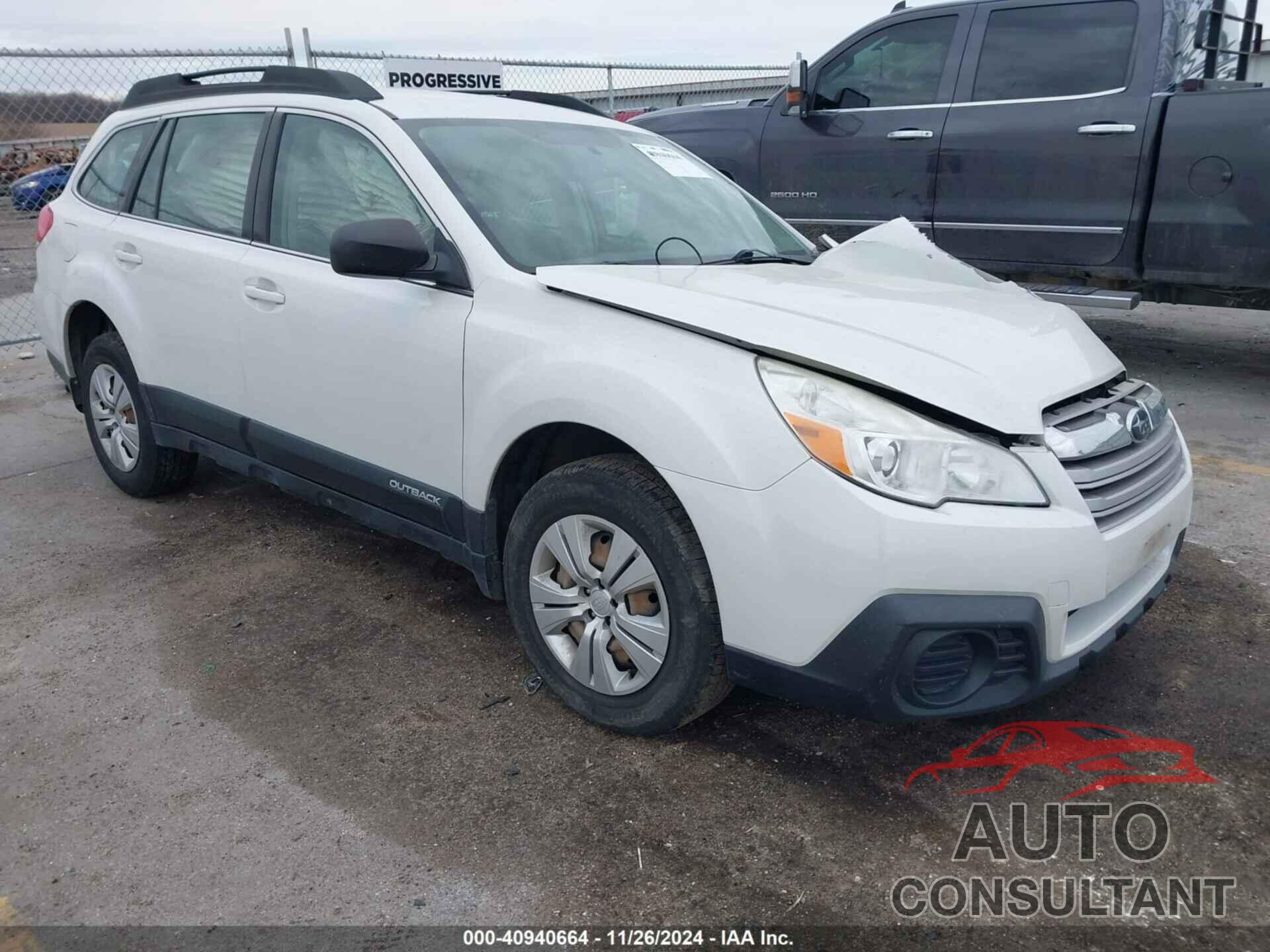 SUBARU OUTBACK 2013 - 4S4BRCAC4D3312041