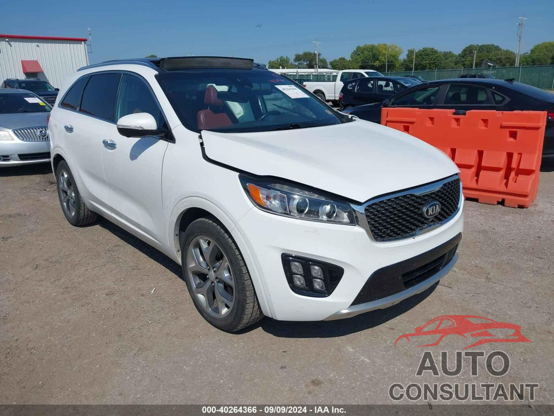 KIA SORENTO 2016 - 5XYPK4A14GG014141