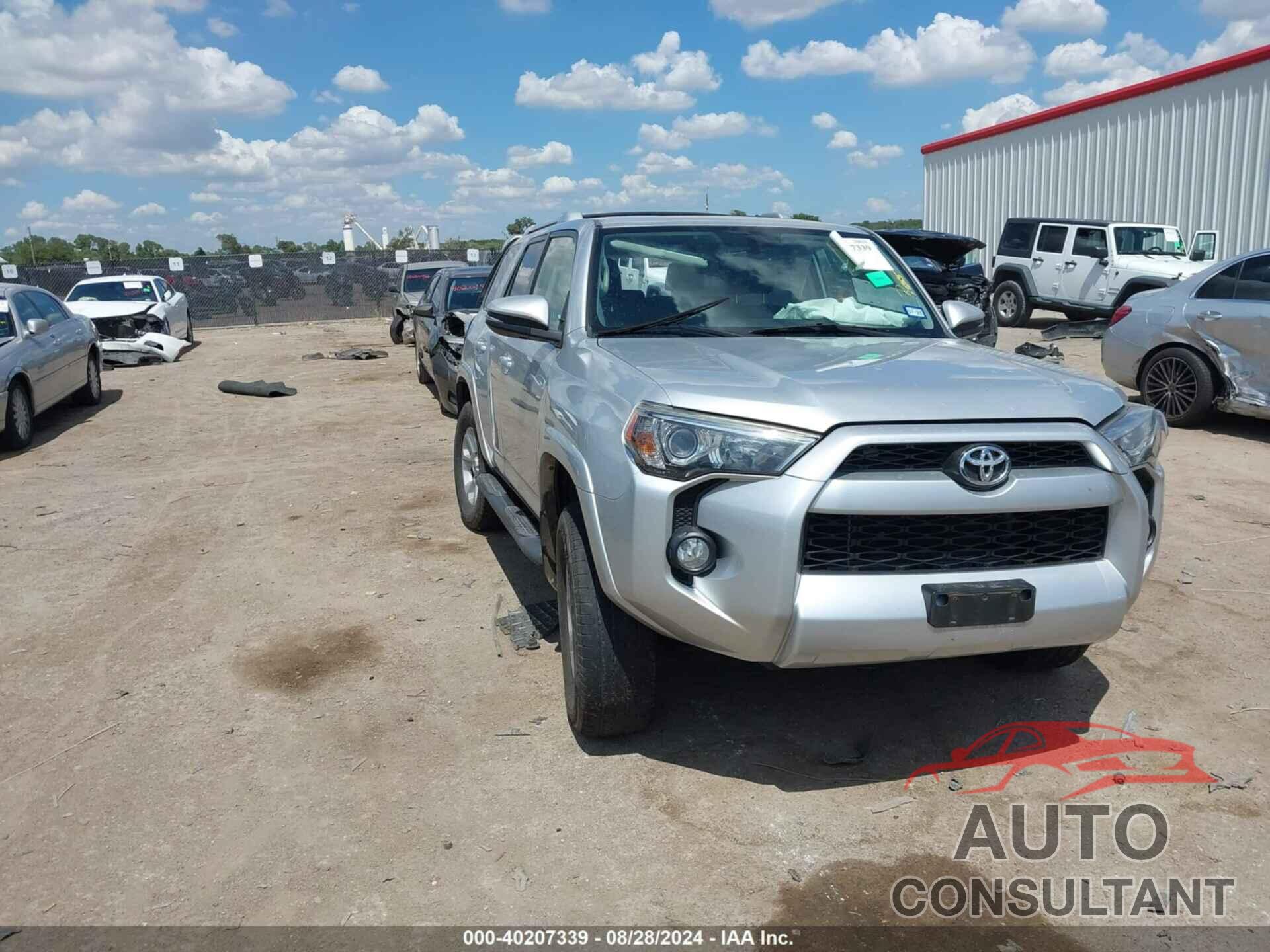 TOYOTA 4RUNNER 2018 - JTEBU5JR1J5568717