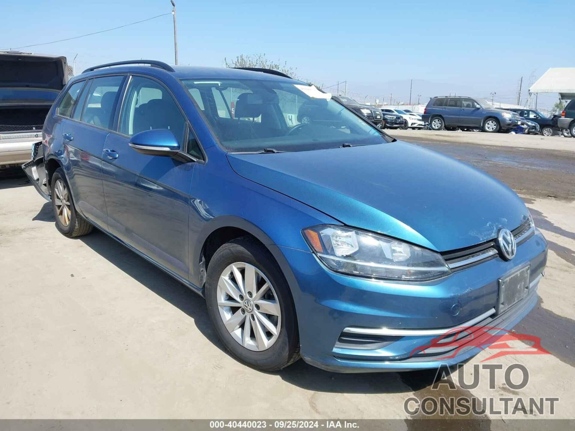 VOLKSWAGEN GOLF SPORTWAGEN 2019 - 3VWY57AU1KM512507