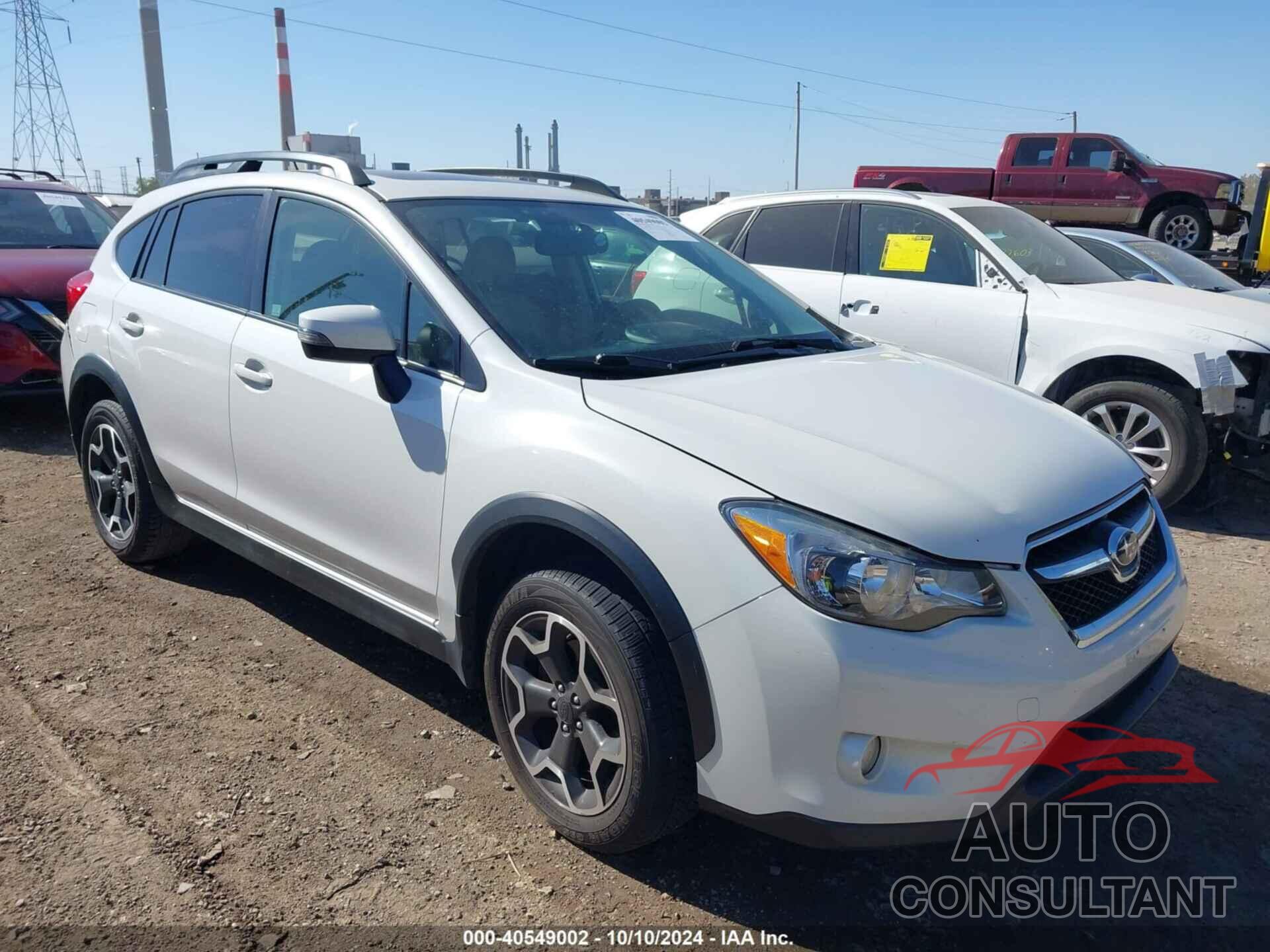 SUBARU XV CROSSTREK 2015 - JF2GPAPC7F8218755