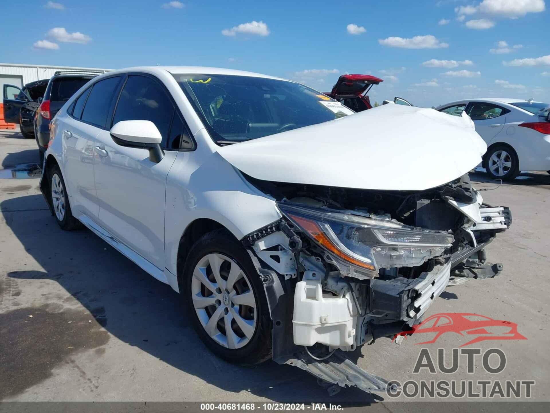TOYOTA COROLLA 2020 - JTDEPRAE6LJ060914