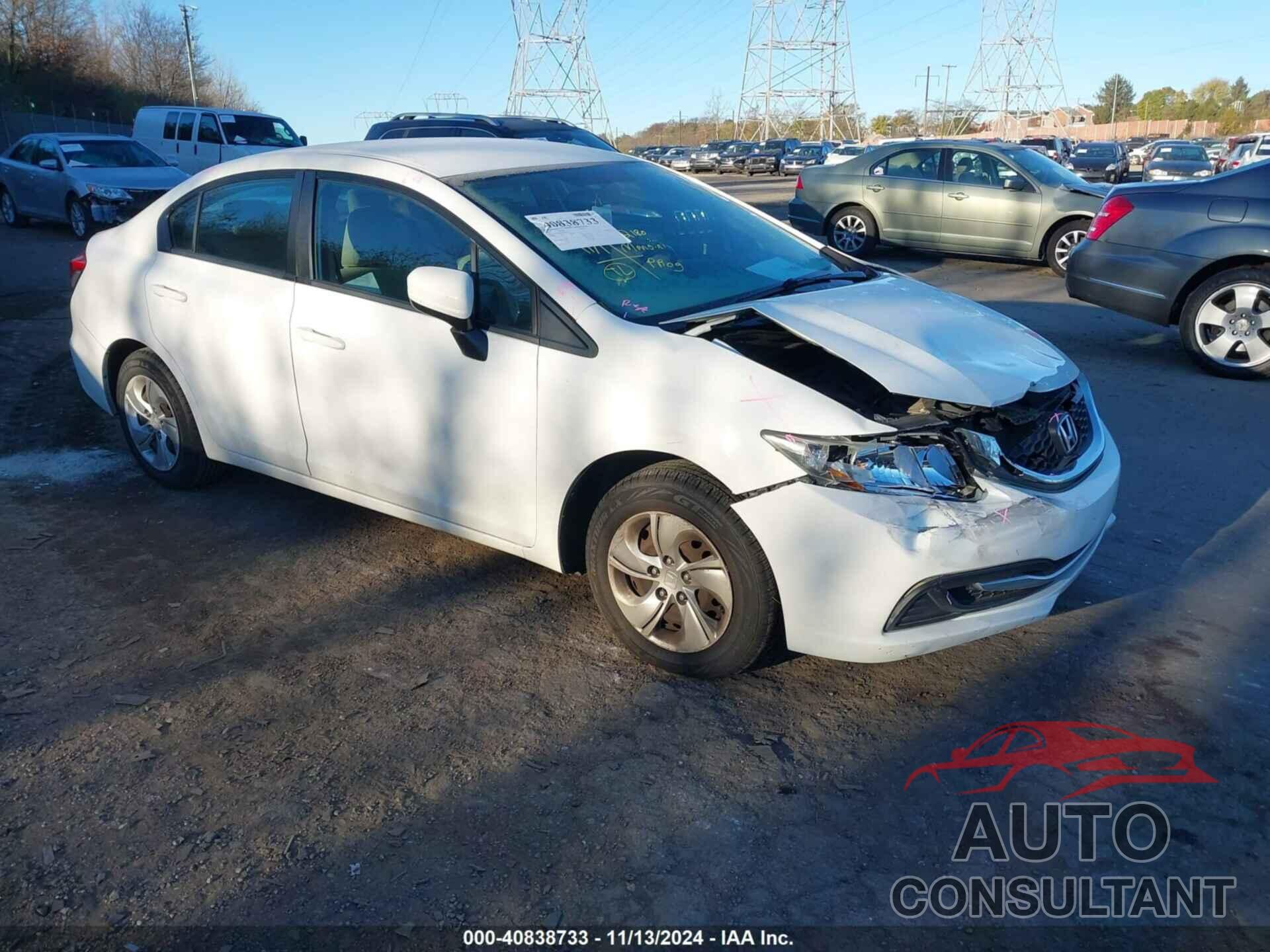 HONDA CIVIC 2015 - 19XFB2F58FE706880