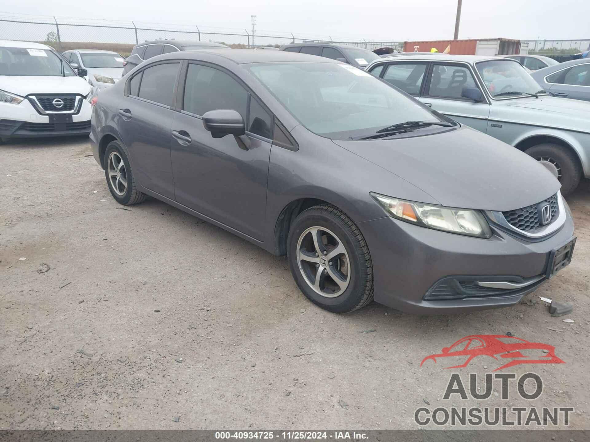 HONDA CIVIC 2015 - 19XFB2F73FE012289