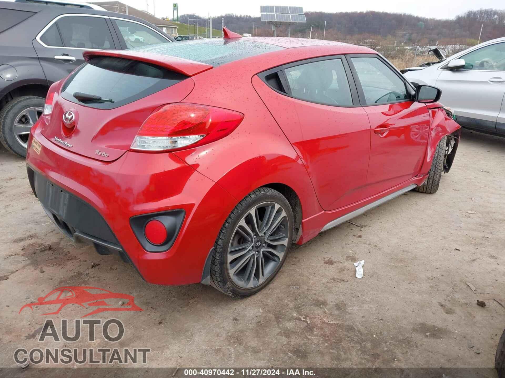 HYUNDAI VELOSTER 2016 - KMHTC6AEXGU294149