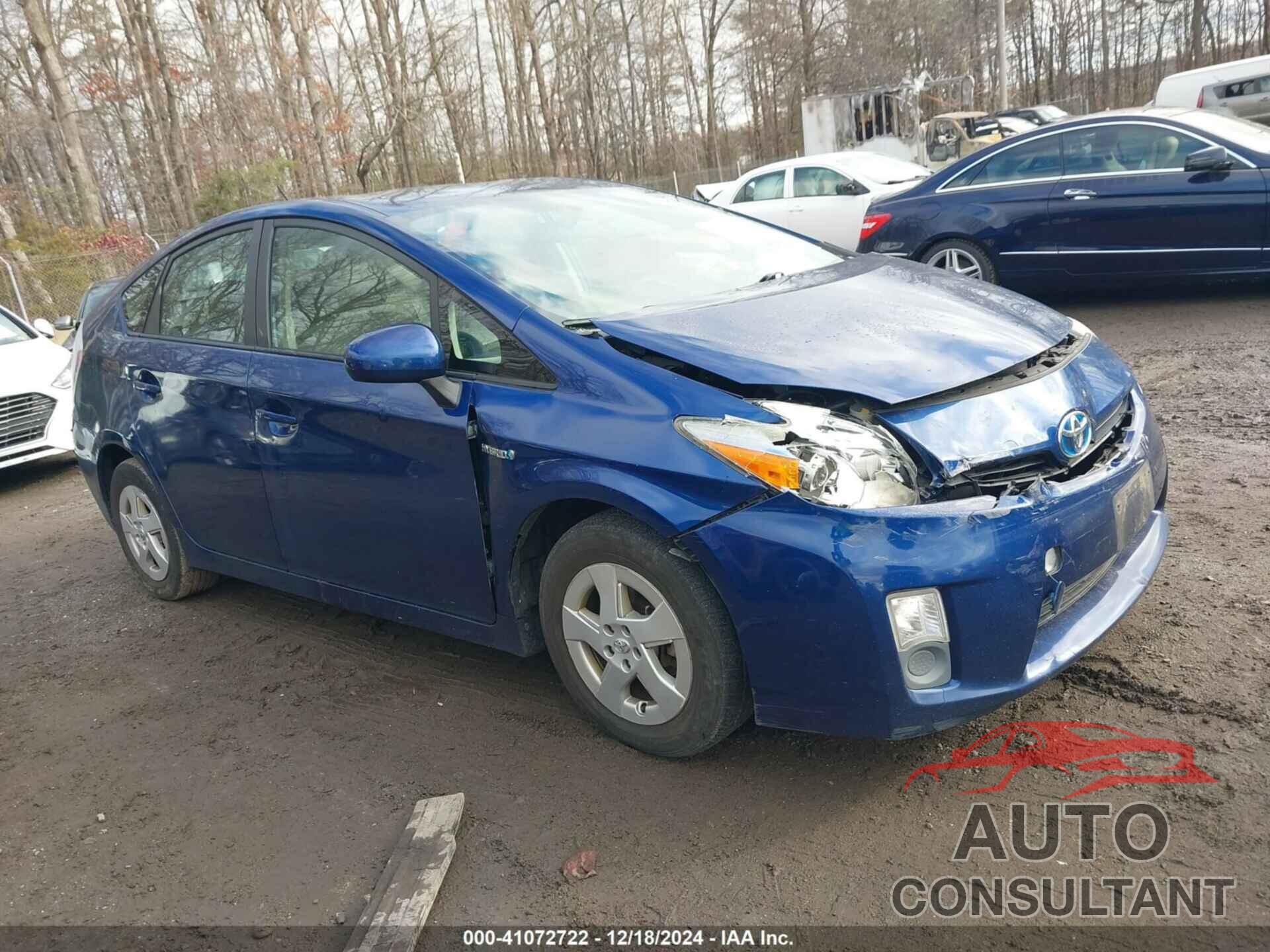 TOYOTA PRIUS 2010 - JTDKN3DU0A0017911
