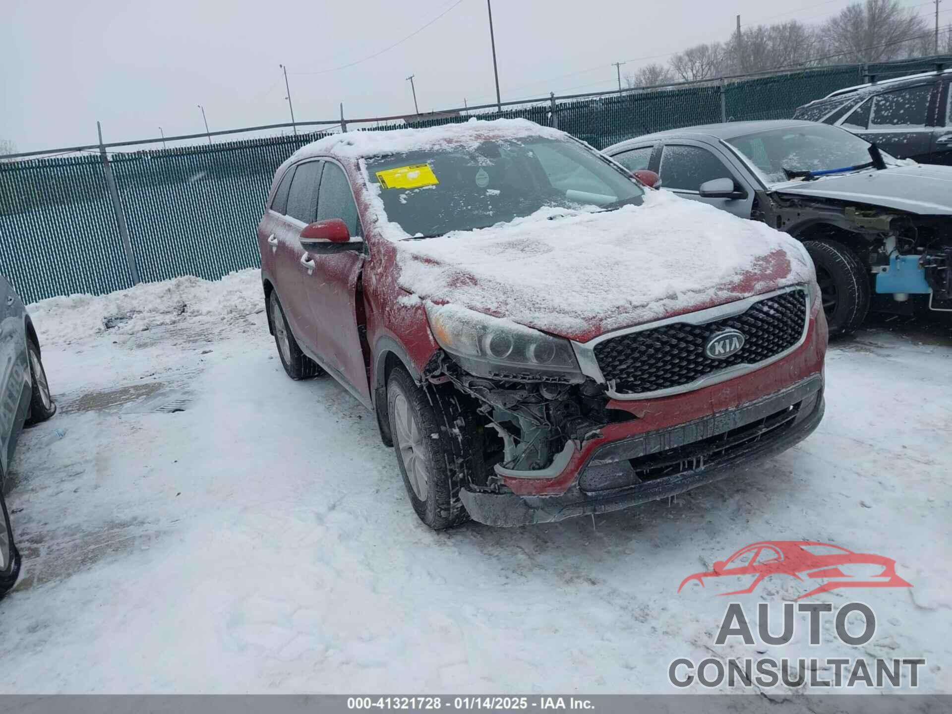 KIA SORENTO 2017 - 5XYPG4A30HG277442