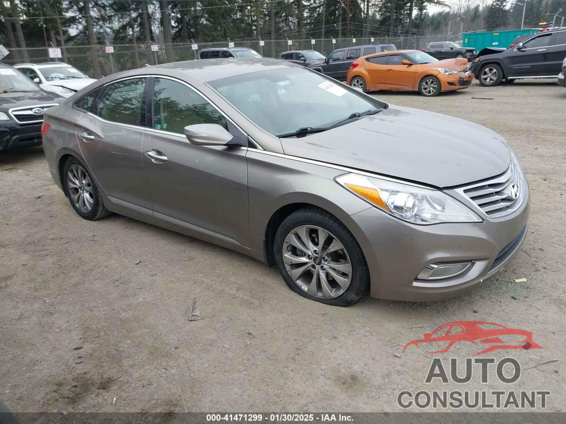 HYUNDAI AZERA 2013 - KMHFG4JG5DA218780